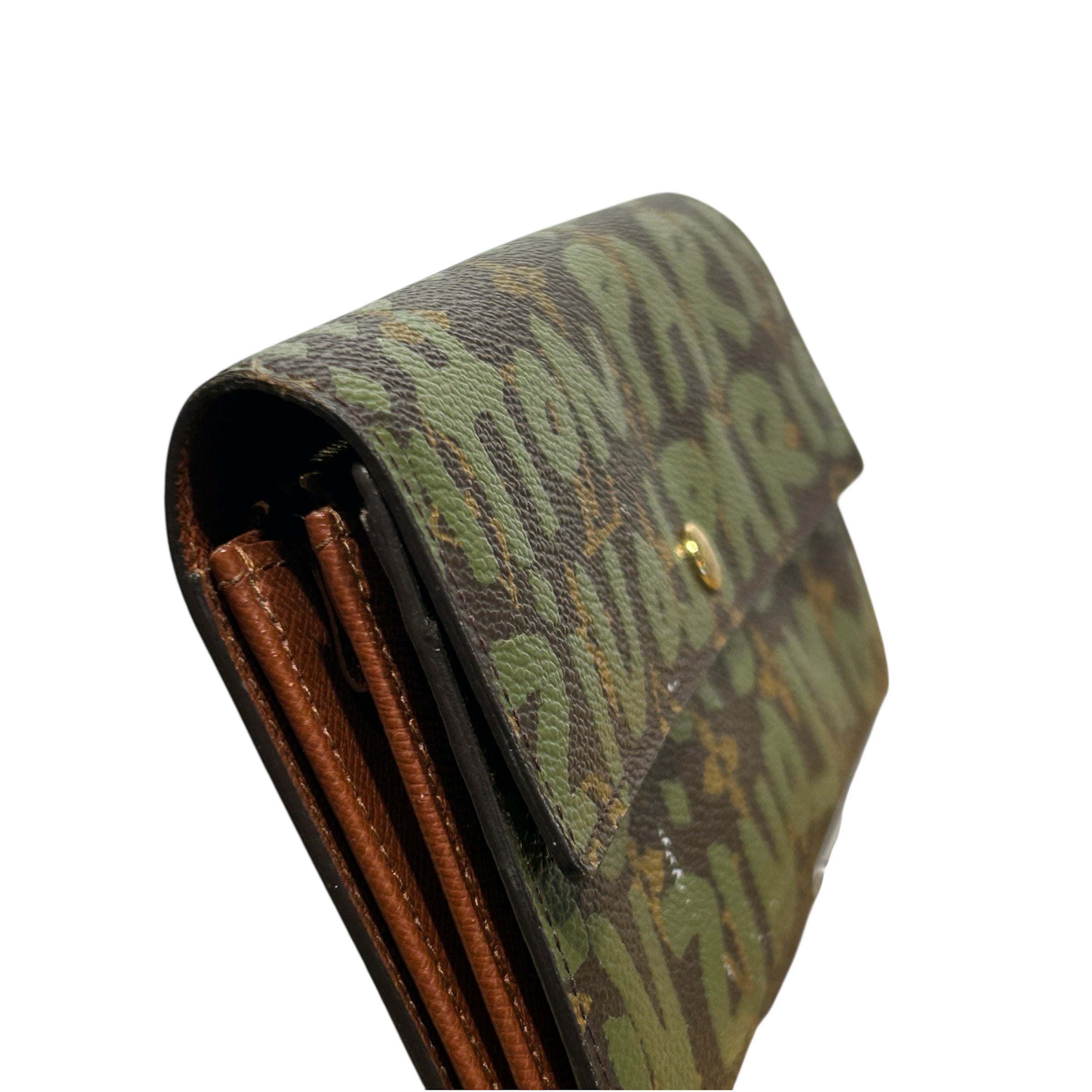 LOUIS VUITTON/Wallet/Monogram/Leather/BRW/stephen sprouse graffiti sarah view 6