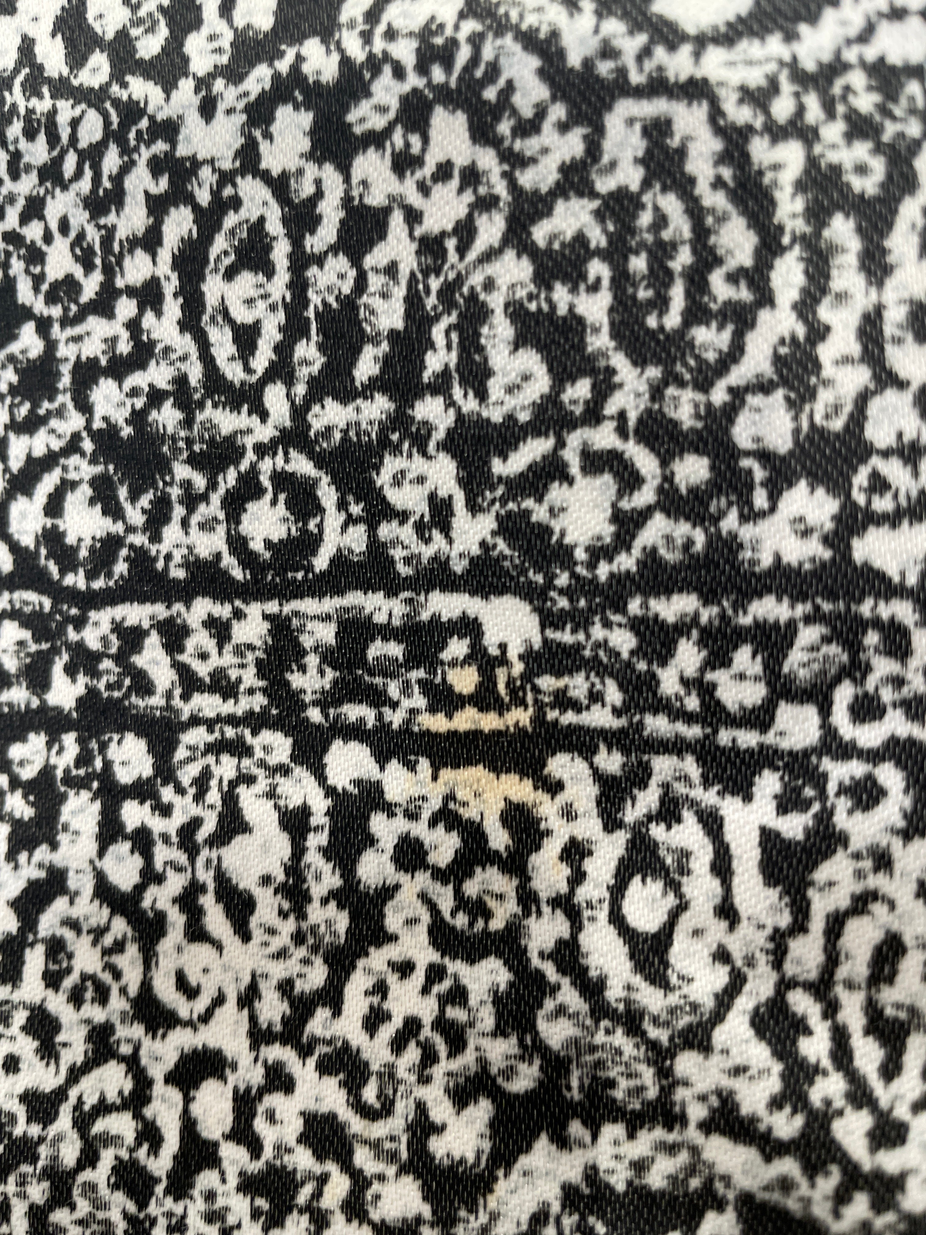 BALENCIAGA/Skirt/36/All Over Print/Cotton/BLK/BLK/WHT ALL OVER PRINT view 8