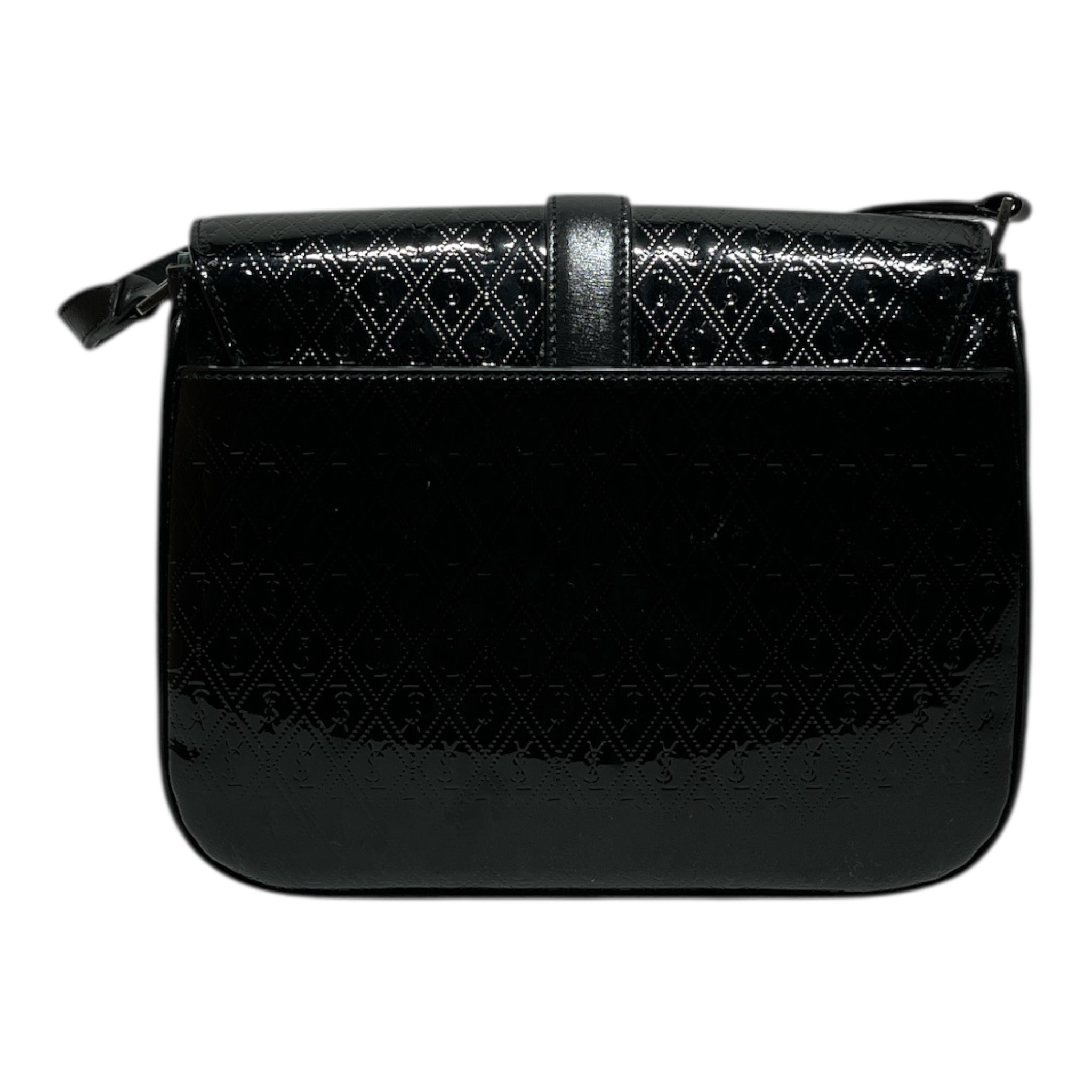 SAINT LAURENT/Cross Body Bag/Monogram/Leather/BLK/2020 Le Monogramme Patent view 2