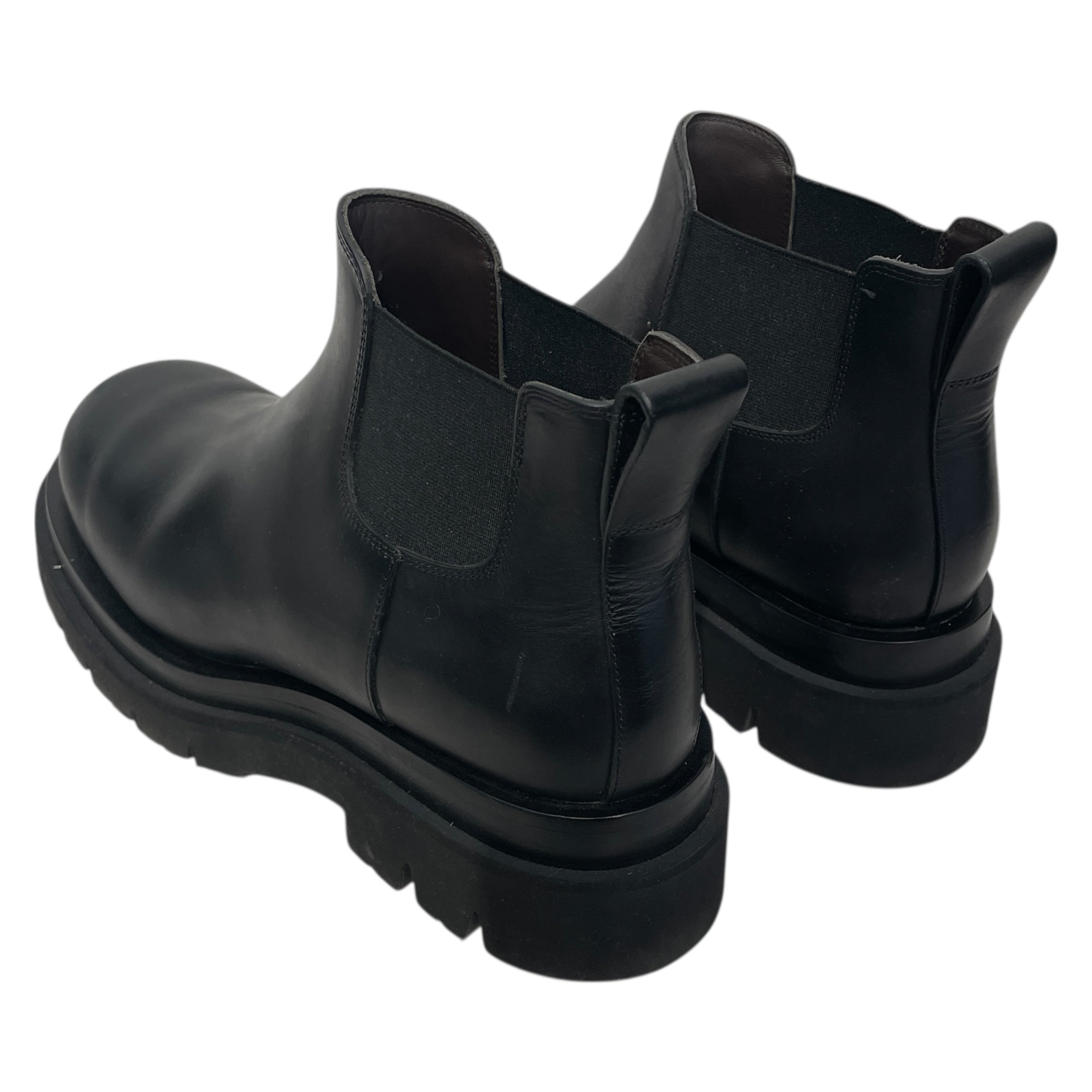BOTTEGA VENETA/Chelsea Boots/EU 38/Leather/BLK/LUG SOLE CHELSEA view 2