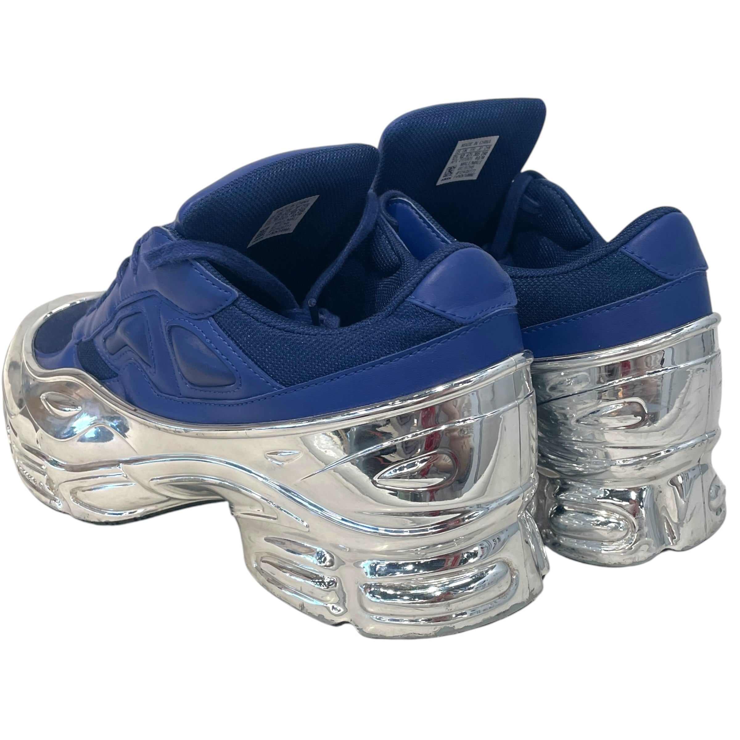 RAF SIMONS/adidas/Low-Sneakers/US 12.5/NVY/Ozweego view 2