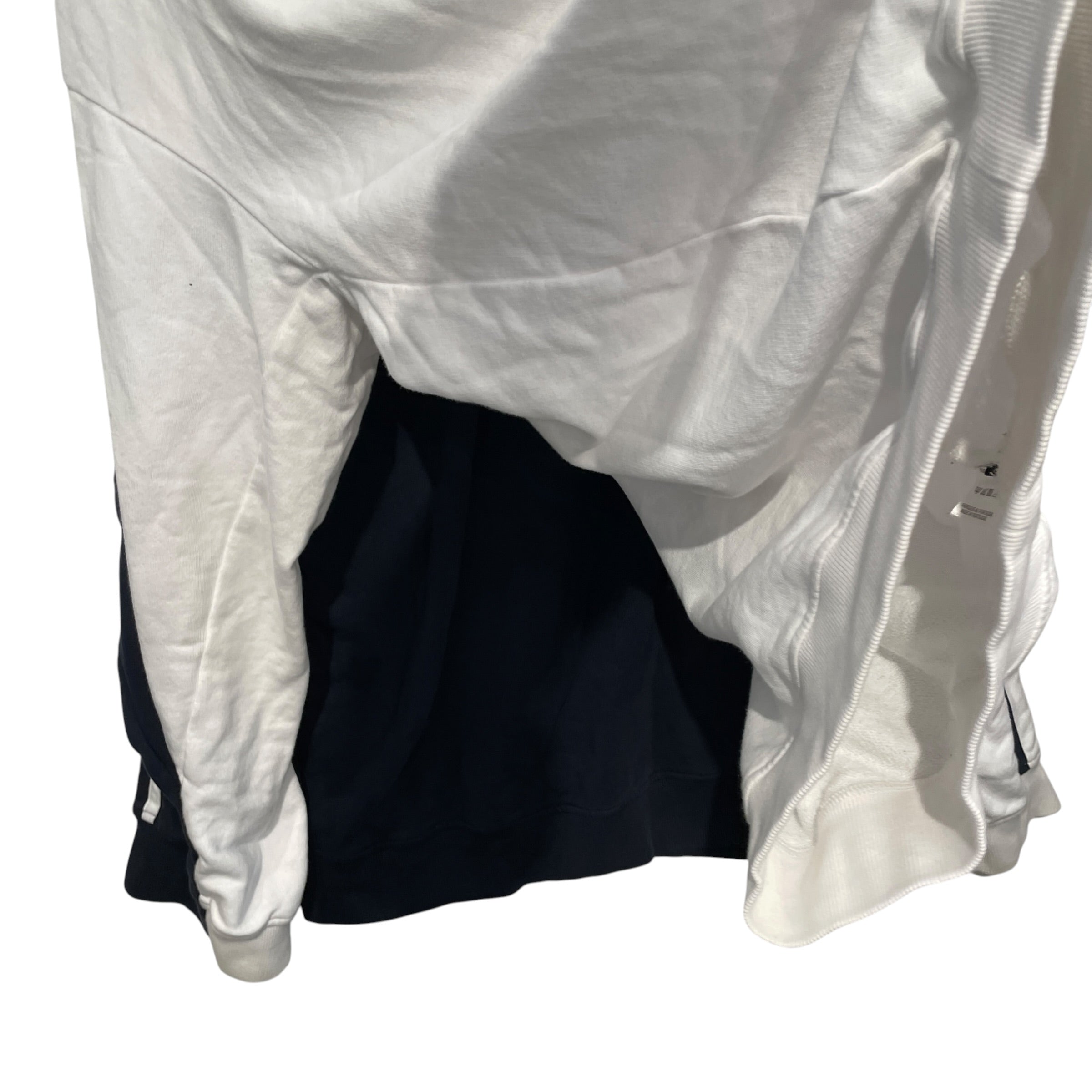 Y/PROJECT/Sweatshirt/S/Cotton/WHT/wht/nvy strip sleeve double view 7