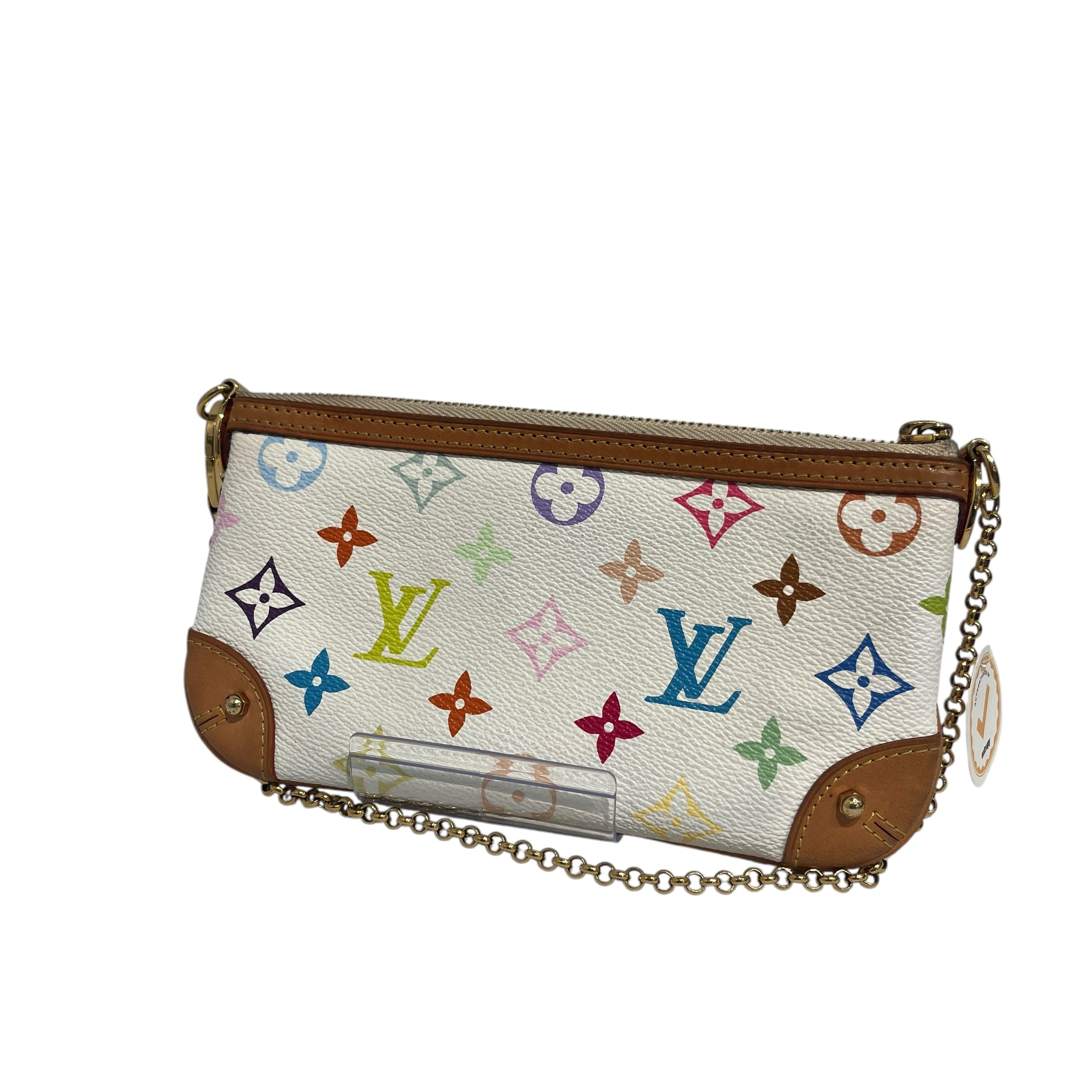 LOUIS VUITTON/Bag/Monogram/Leather/MLT/Murakami Pochette  Milla MM view 2