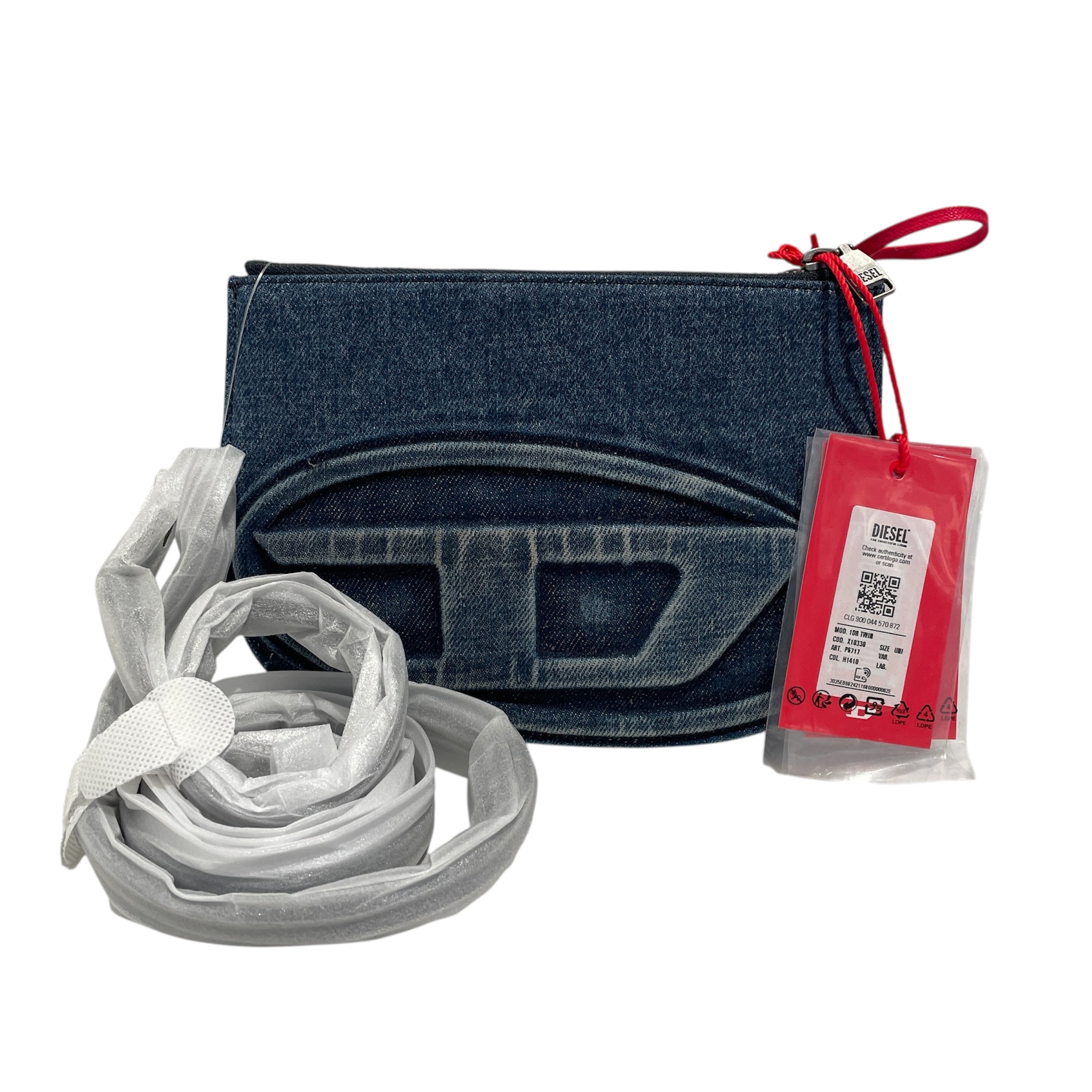 DIESEL/Cross Body Bag/Cotton/IDG/ view 1