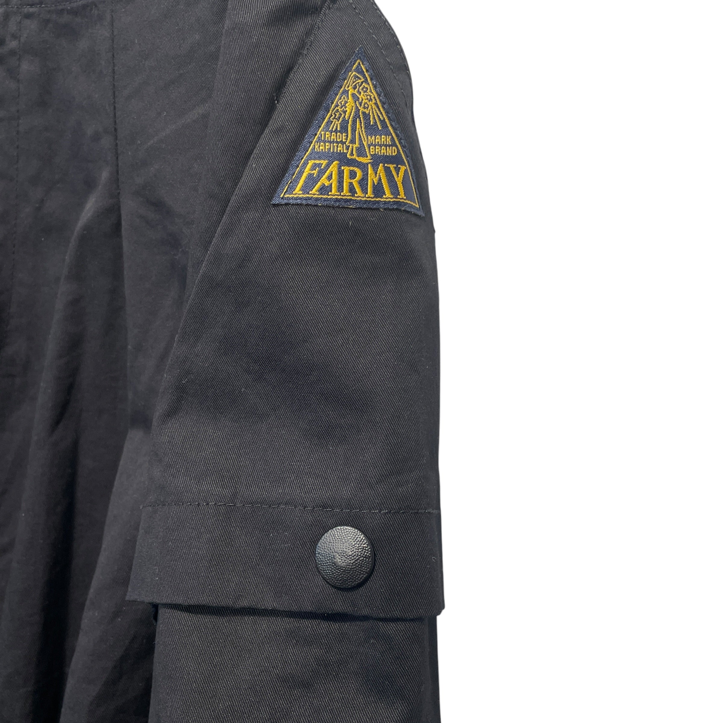KAPITAL/Wide Leg Pants/3/Nylon/BLK/FARMY CARGO view 2