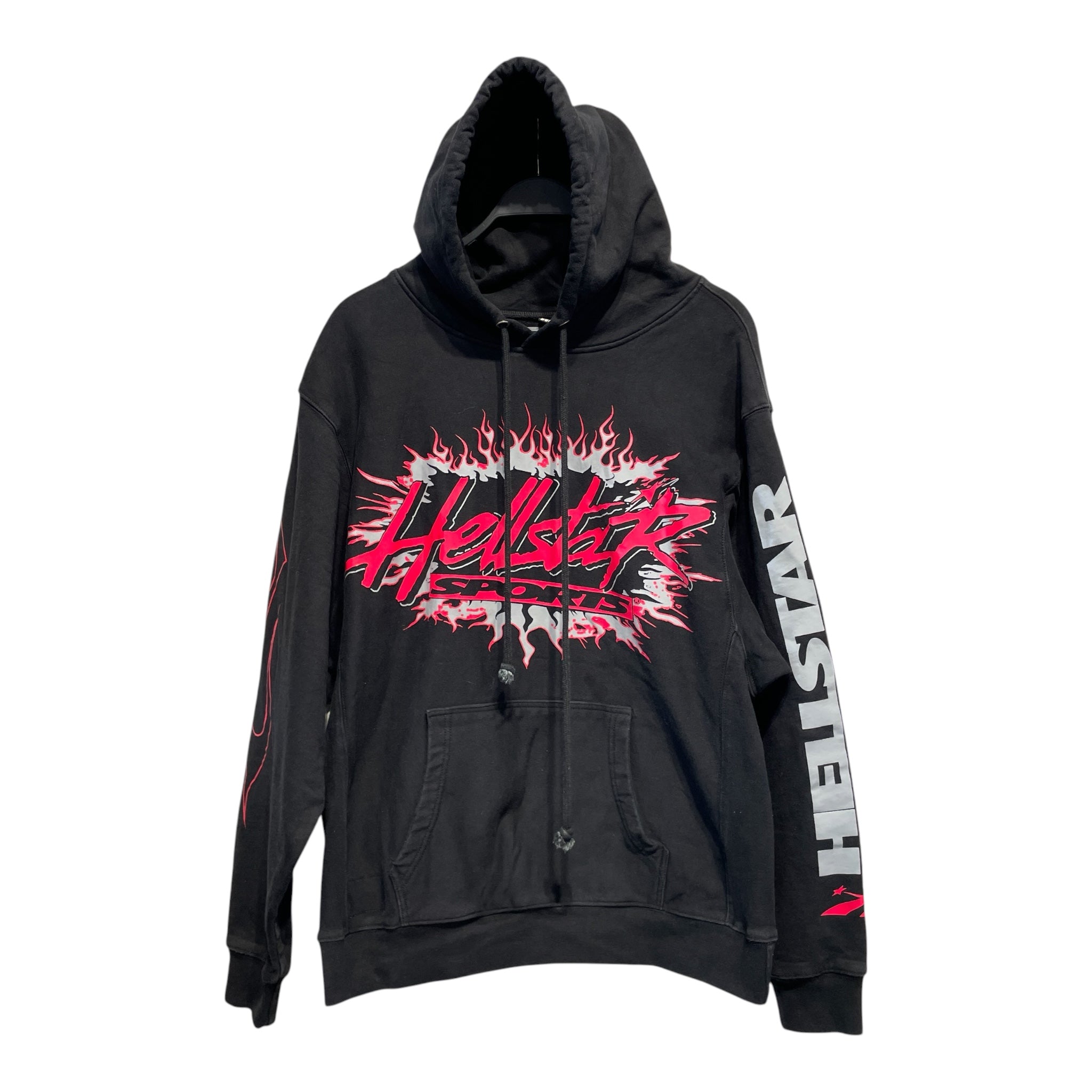 HELLSTAR/Hoodie/S/Cotton/BLK/HELLSTAR  SPORTS view 1