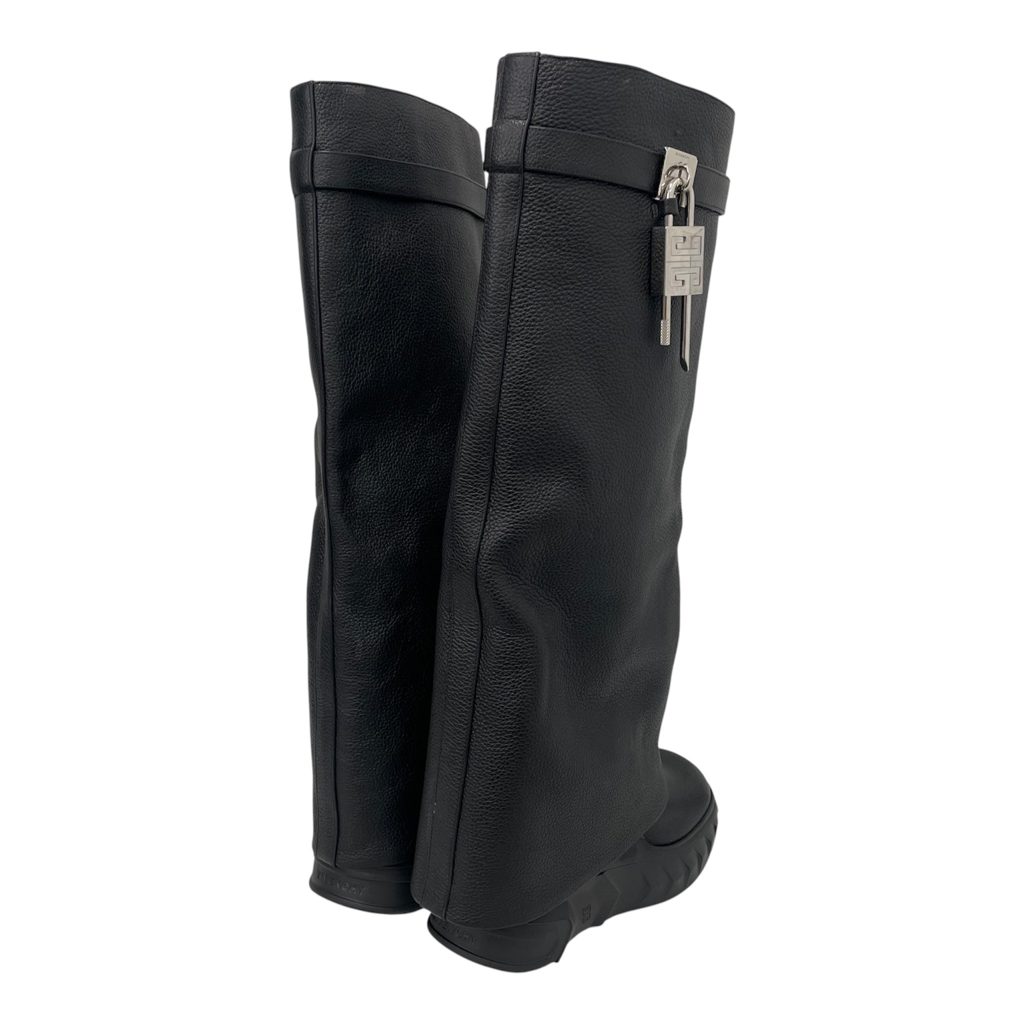 GIVENCHY/Shoes/US 6/Leather/BLK/SHARKLOCK view 2