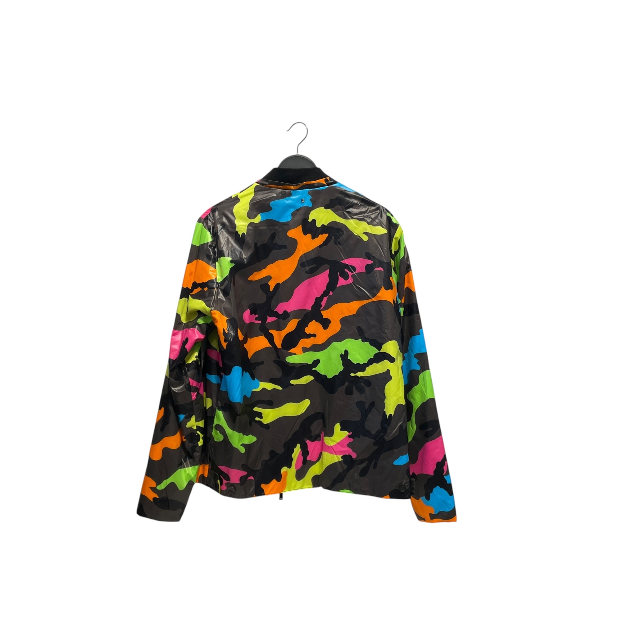 VALENTINO/Windbreaker/42/Polyester/MLT/Camouflage/Multi Colored Camo view 2