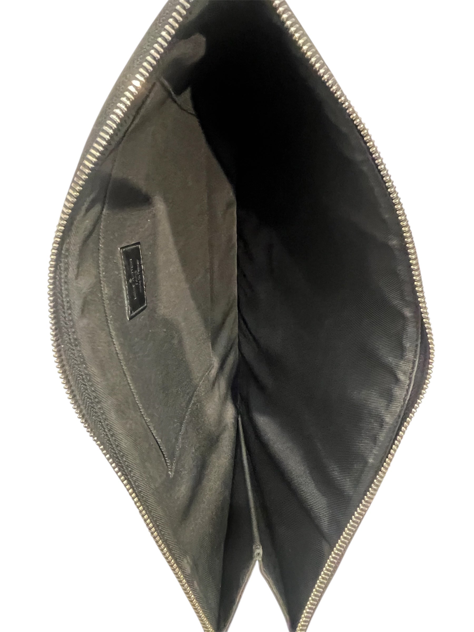 LOUIS VUITTON/Christopher Nemeth/Pouch/Monogram/BLK/COLLAB CLUTCH view 5