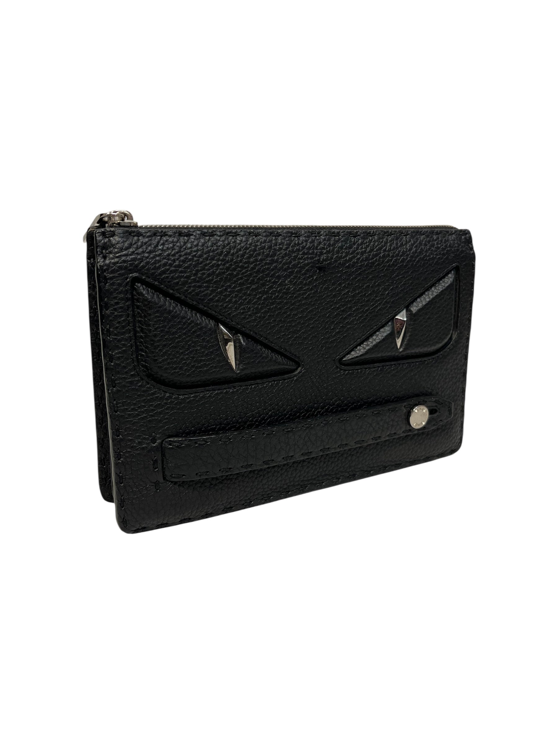 FENDI/Clutch Bag/Leather/BLK/ view 6