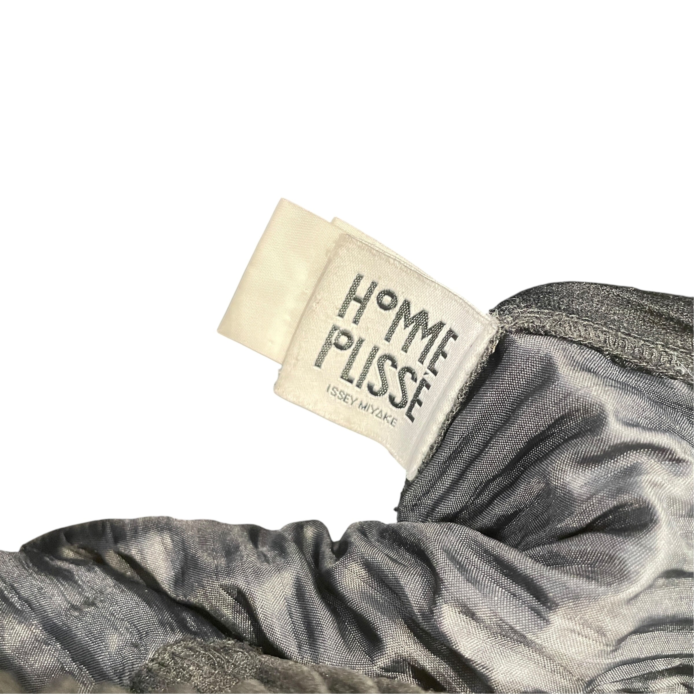 HOMME PLISSE ISSEY MIYAKE/Straight Pants/1/Polyester/BLK/PLEATED BLK view 3
