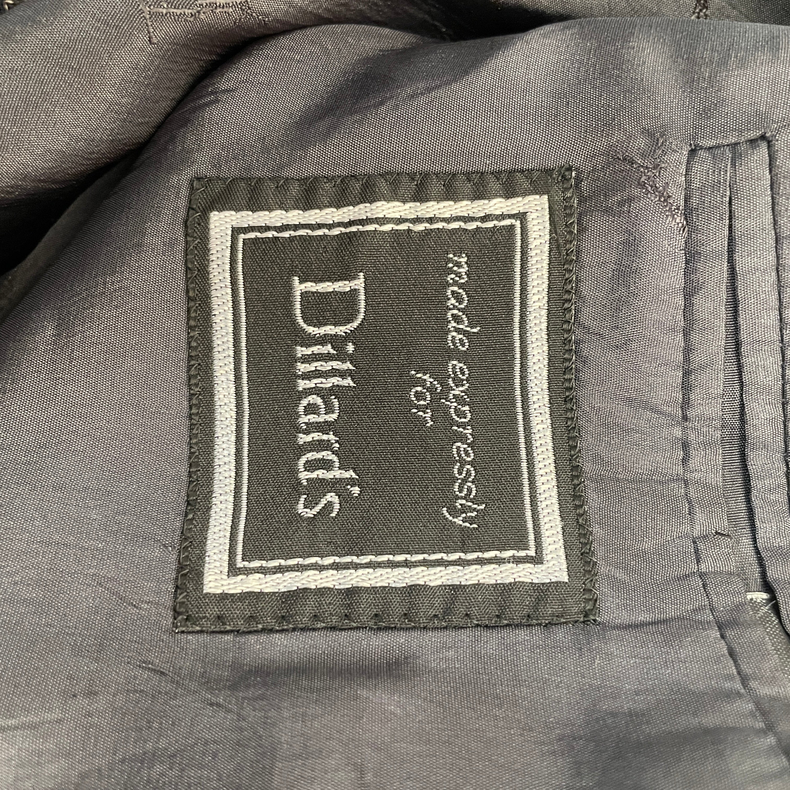 YVES SAINT LAURENT/Suits/XL/Wool/BLK/ view 4