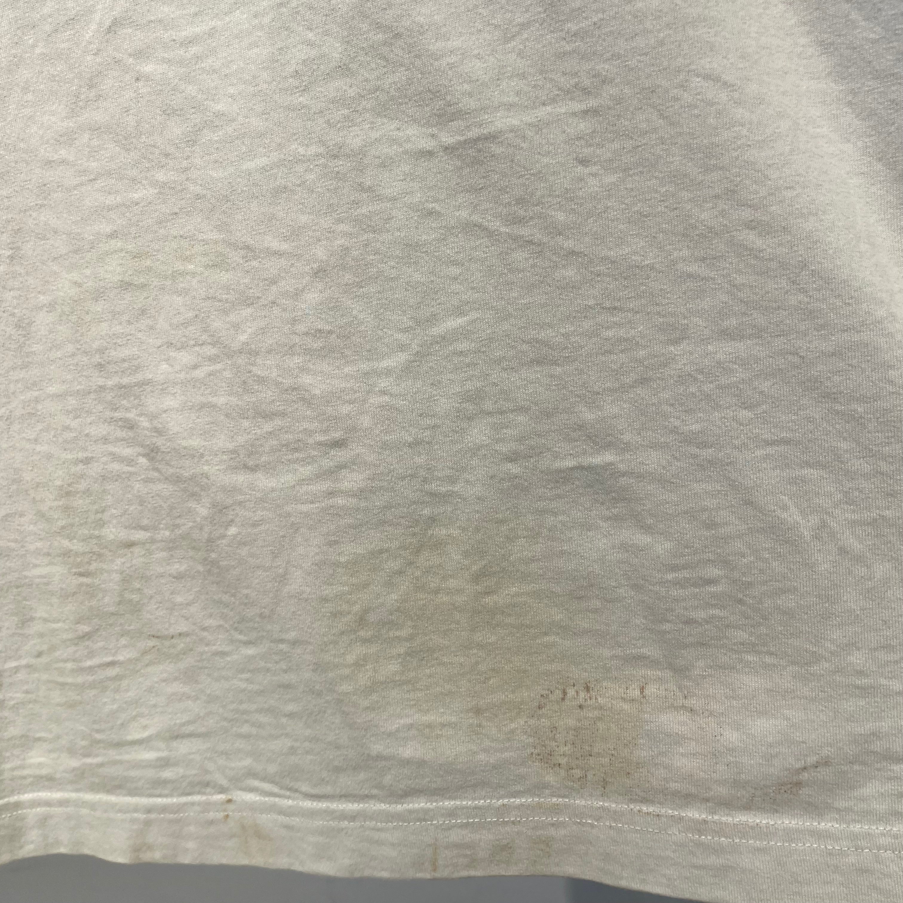 BALENCIAGA/T-Shirt/M/Cotton/WHT/city of angels dirty white view 6