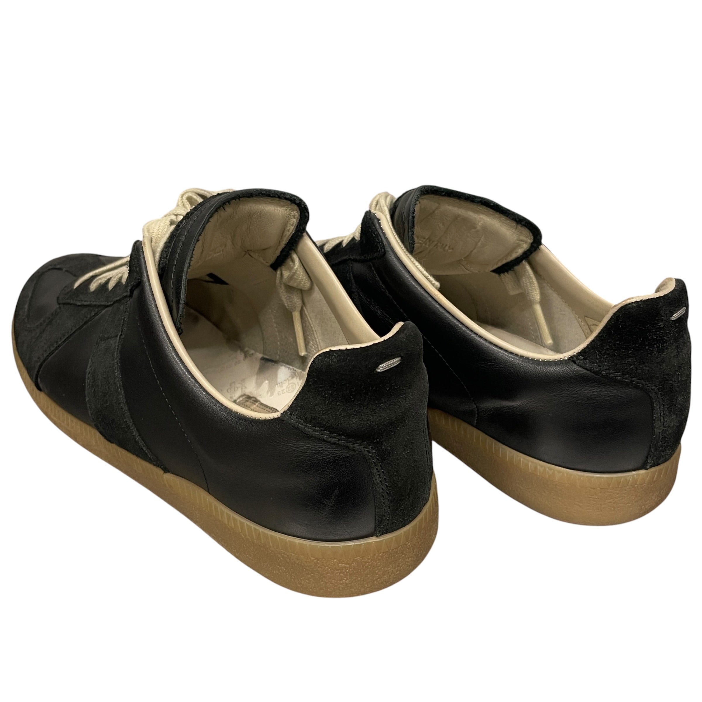 Maison Margiela/Low-Sneakers/EU 41/Leather/BLK/GATS view 2