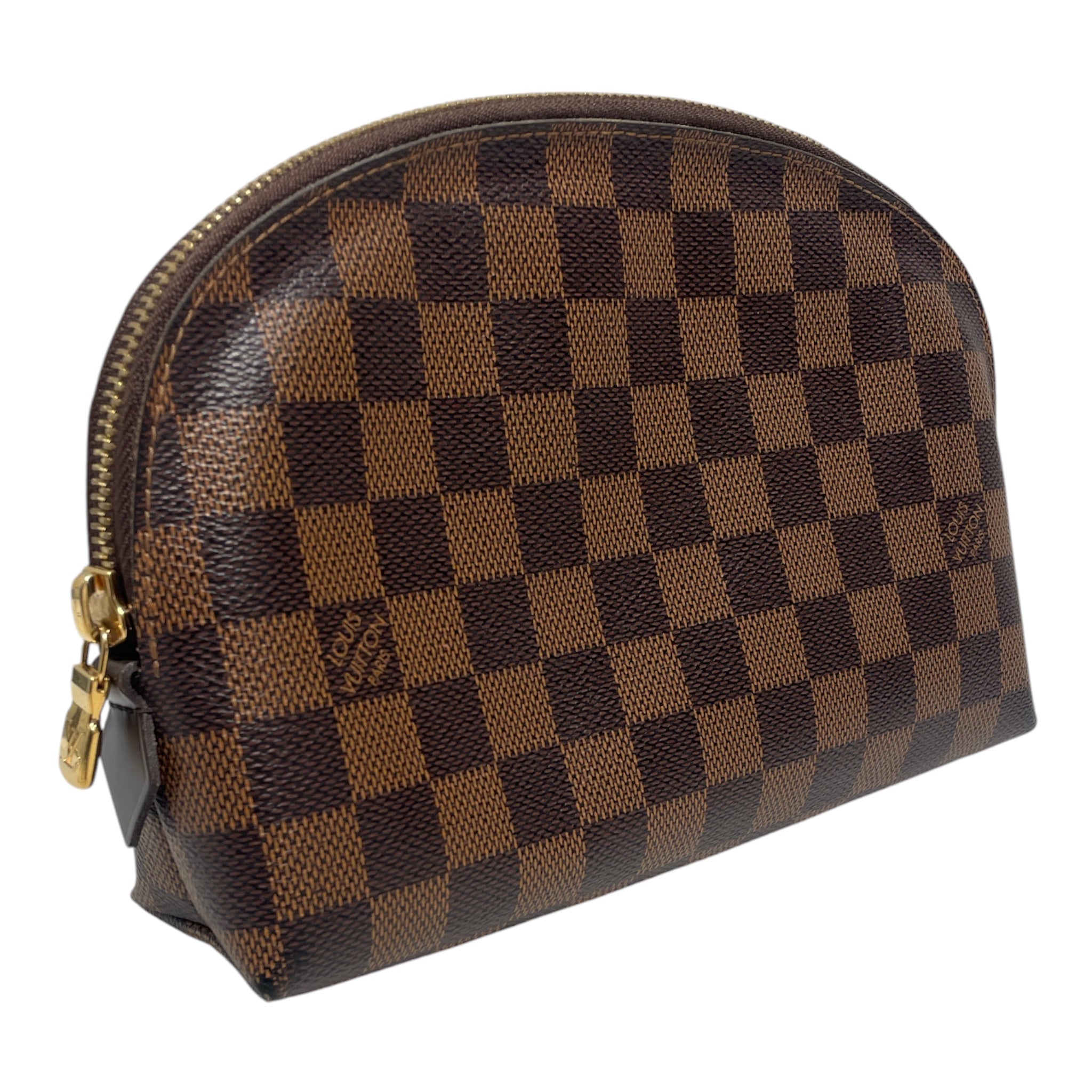 LOUIS VUITTON/Pouch/All Over Print/BRW/Damier Ebene Cosmetic Case view 1