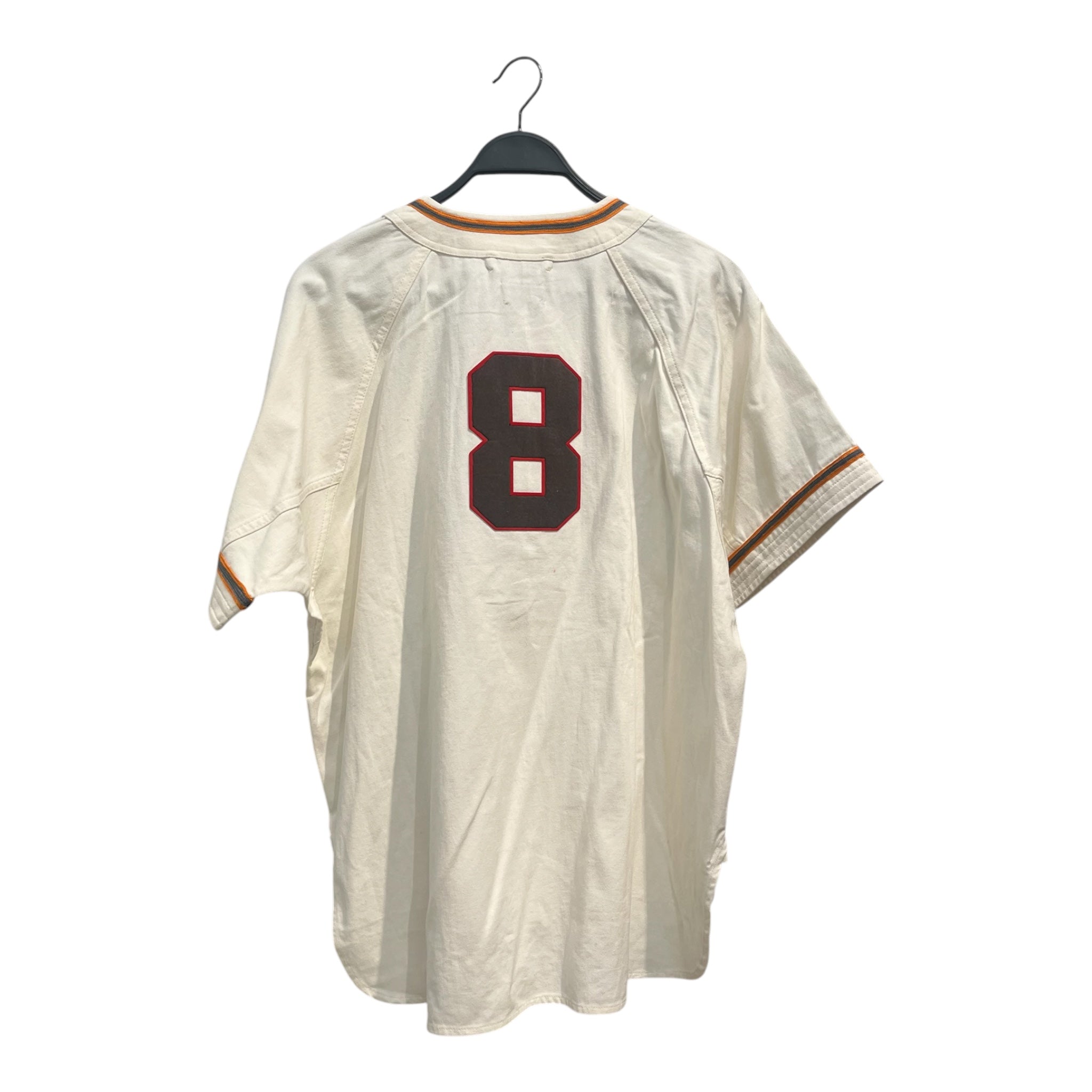 BODE/SS Shirt/XL/Cotton/CRM/BASEBALL JERSEY view 2