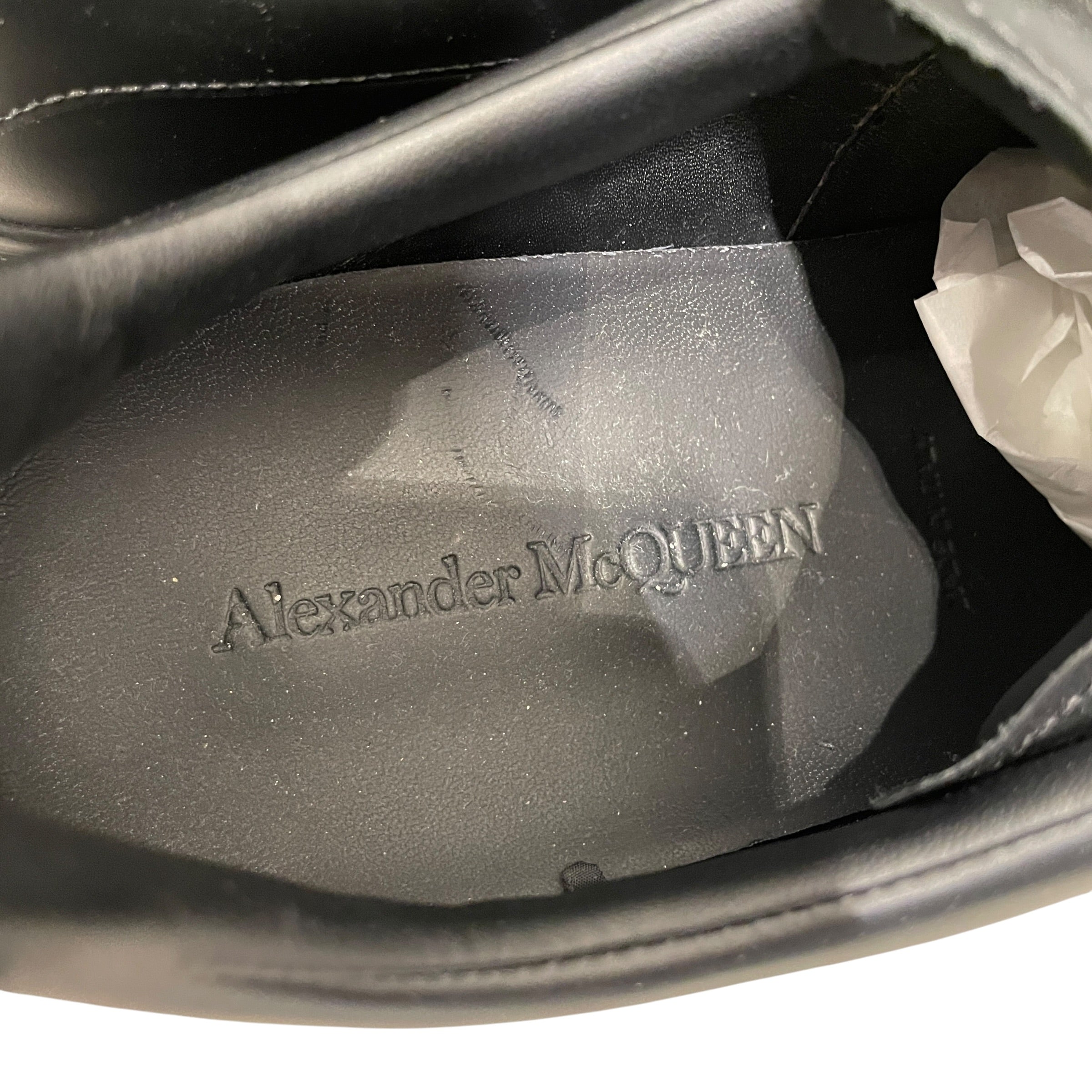 Alexander McQueen/Low-Sneakers/EU 45/Leather/BLK/ view 4