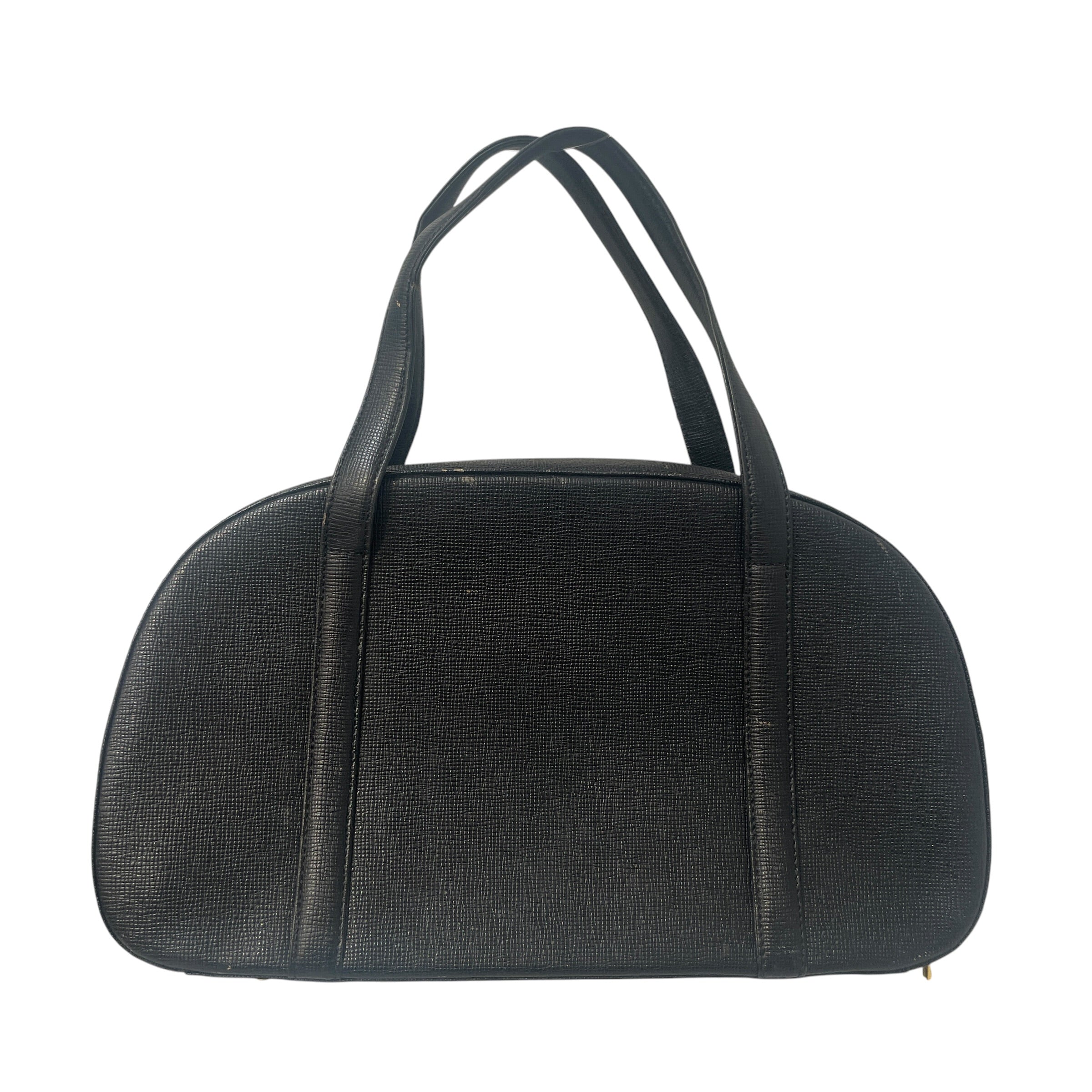 MCM/Hand Bag/Leather/BLK/ view 2