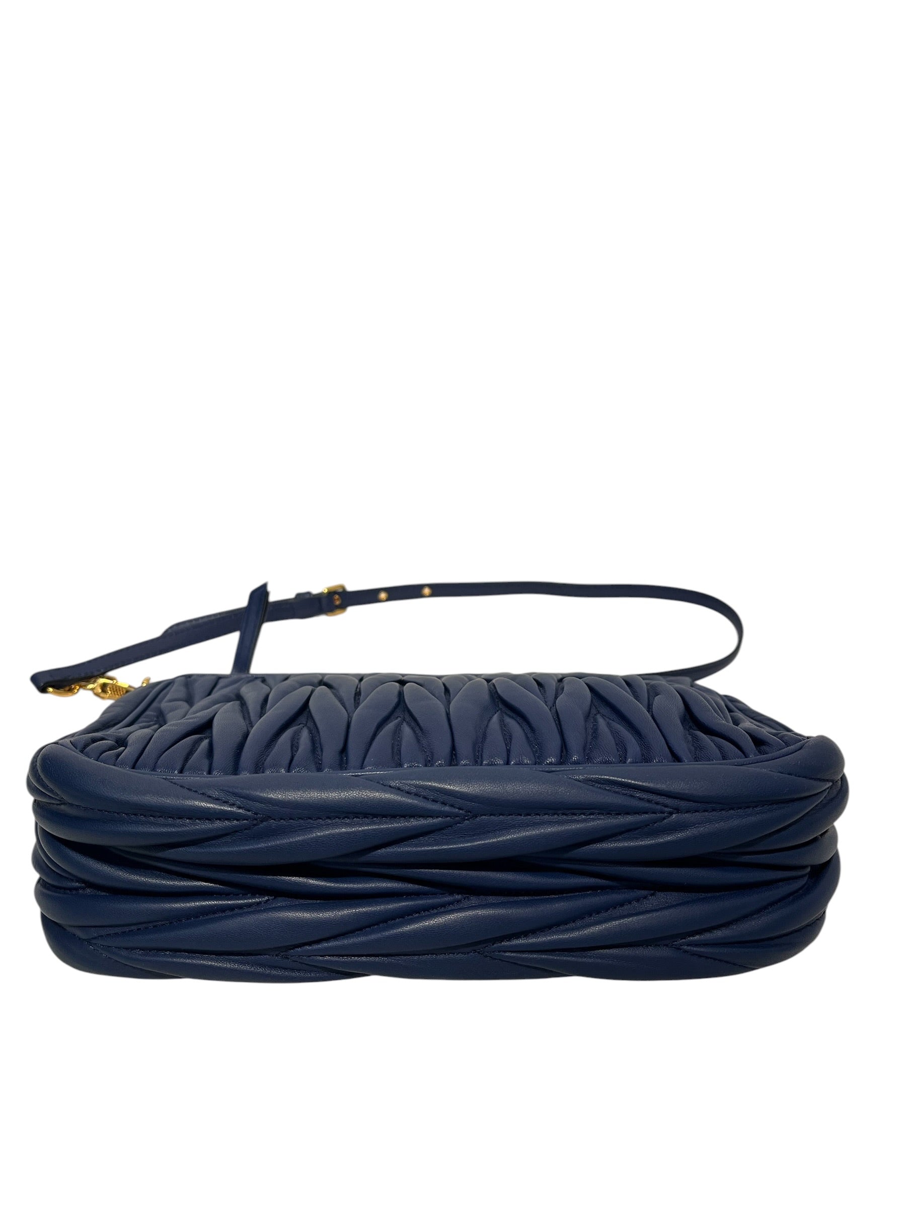 MIU MIU/Bag/Stripe/Leather/IDG/QUILTED MATELASSE view 5