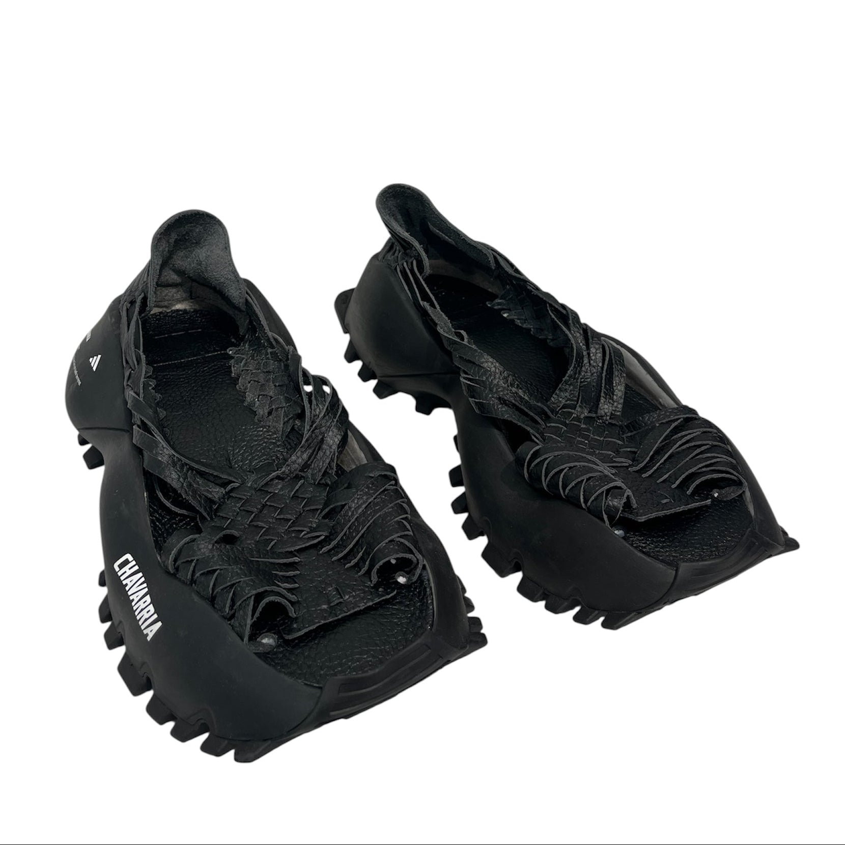 WILLY CHAVARRIA/adidas/Sandals/US 9.5/Leather/BLK/UNRELEASED SAN JAOQIN SANDAL view 1