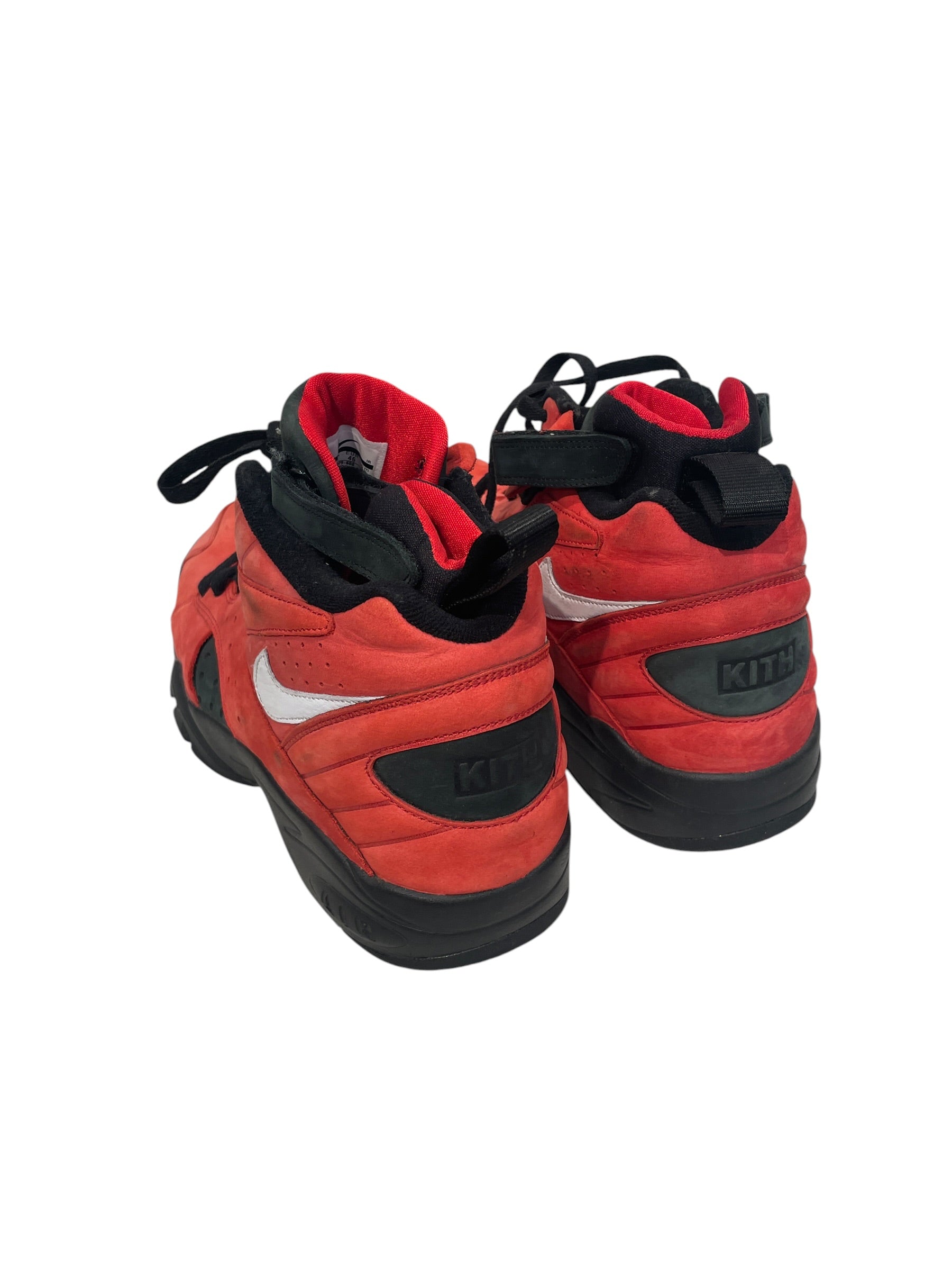NIKE/KITH/Hi-Sneakers/US 12.5/Cotton/RED/AIR MAESTRO-AH1069 view 2