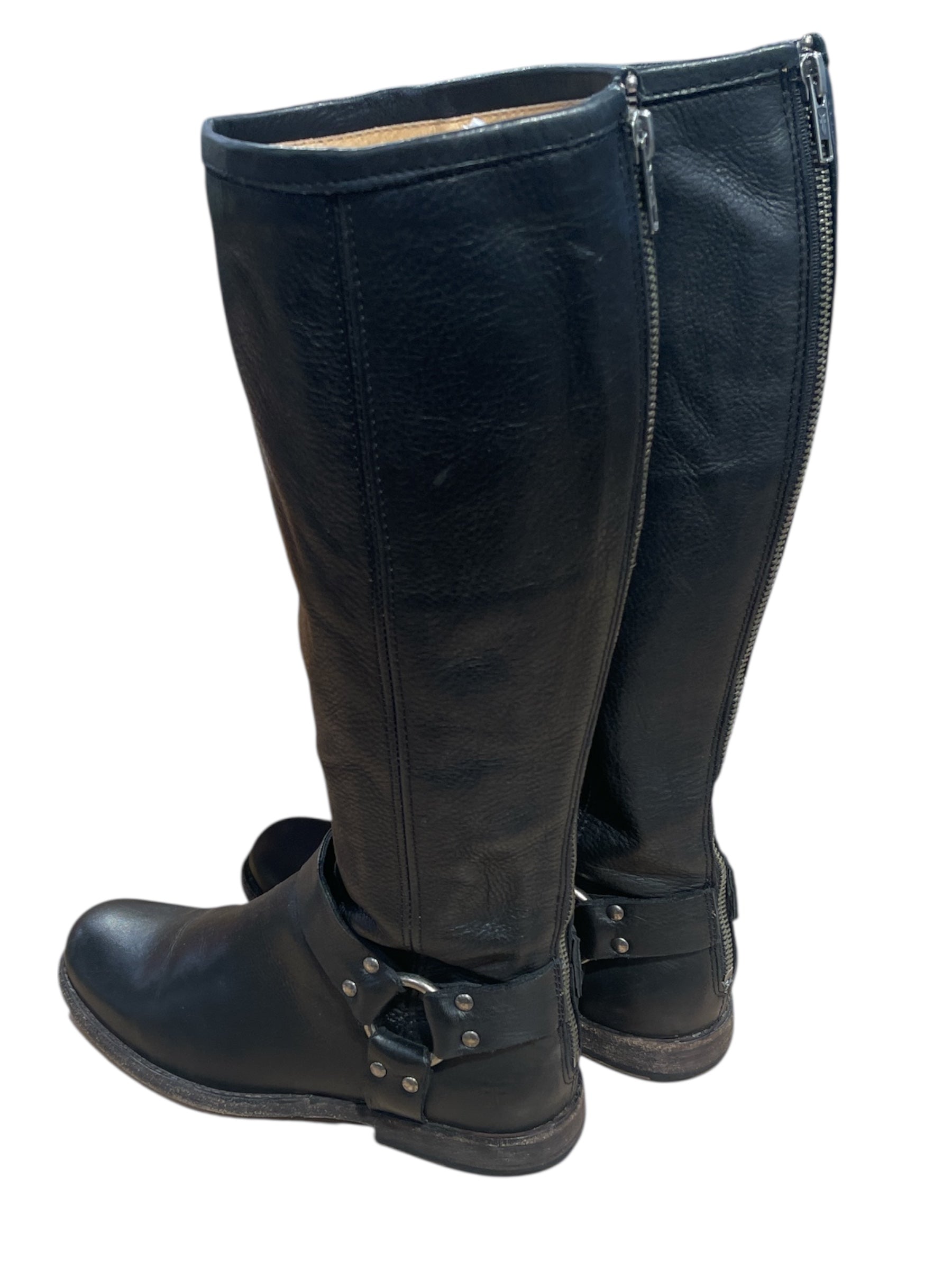 FRYE/Boots/US 7.5/Leather/BLK/ view 2
