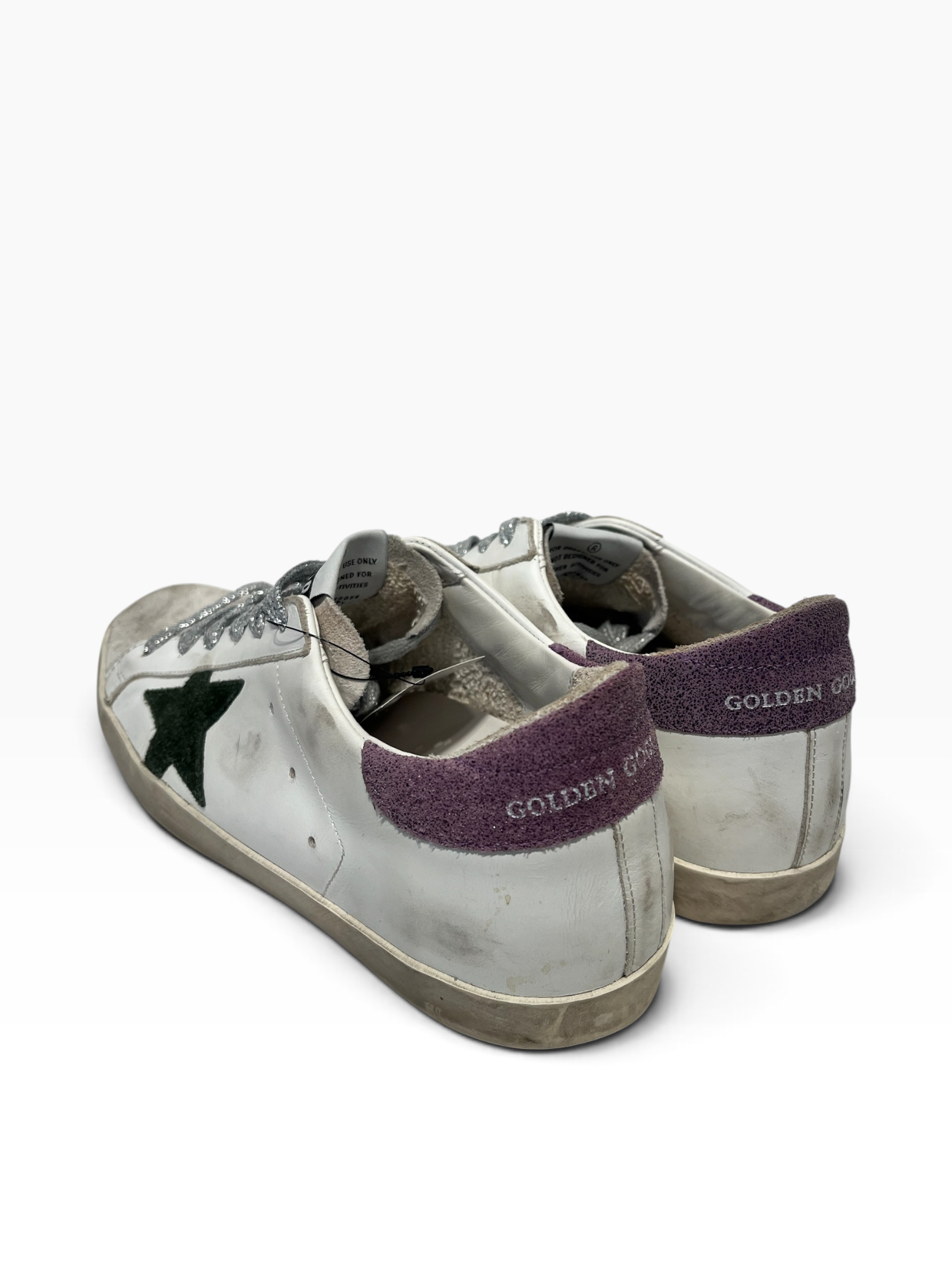 GOLDEN GOOSE/Low-Sneakers/EU 39/Leather/WHT/SUPER STAR view 2