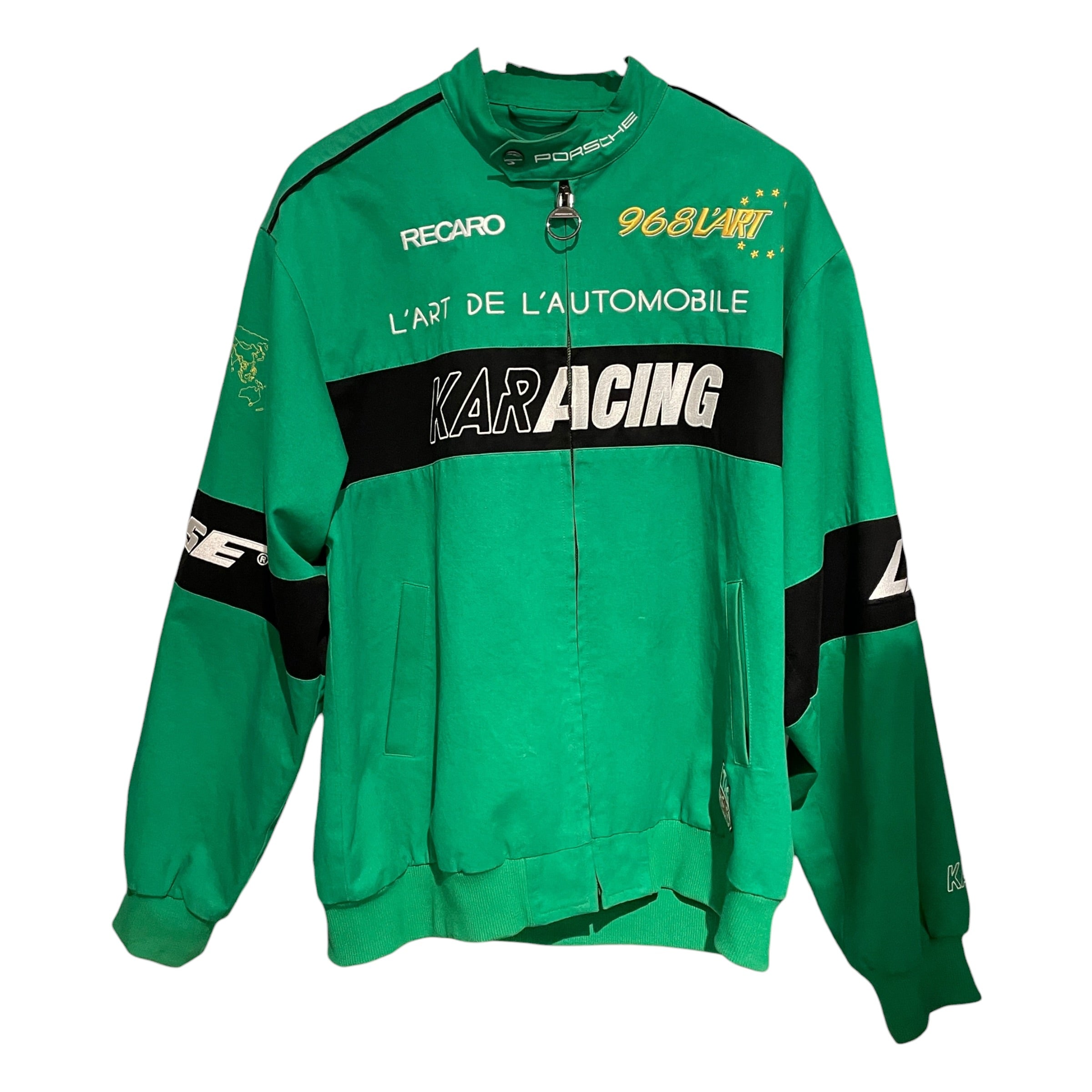 kar racing /Porsche Design/Jacket/XL/Cotton/GRN/porsche racing jacket view 1