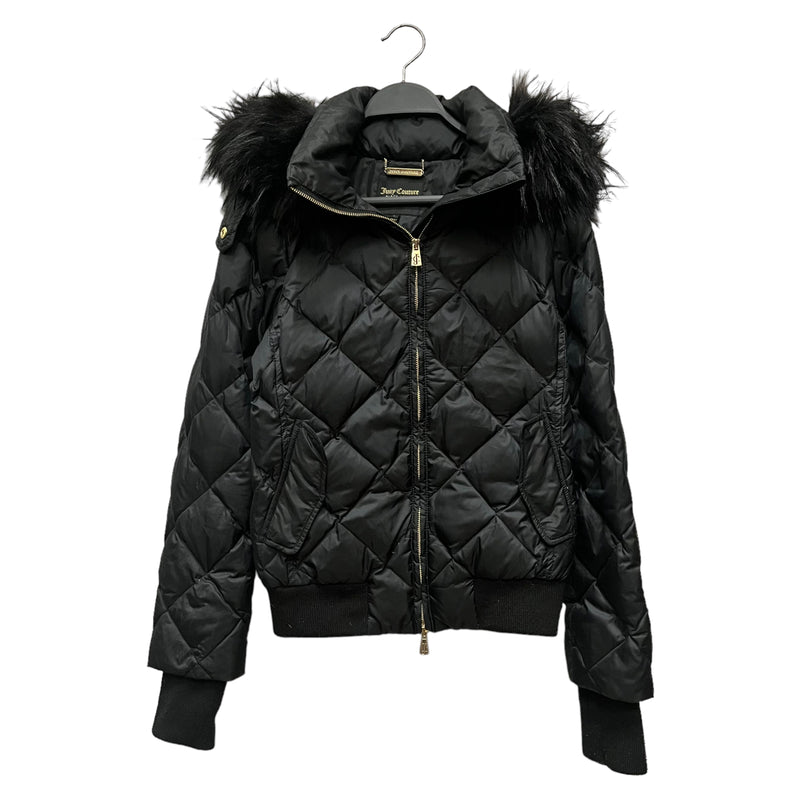 JUICY COUTURE/Puffer Jkt/S/BLK/