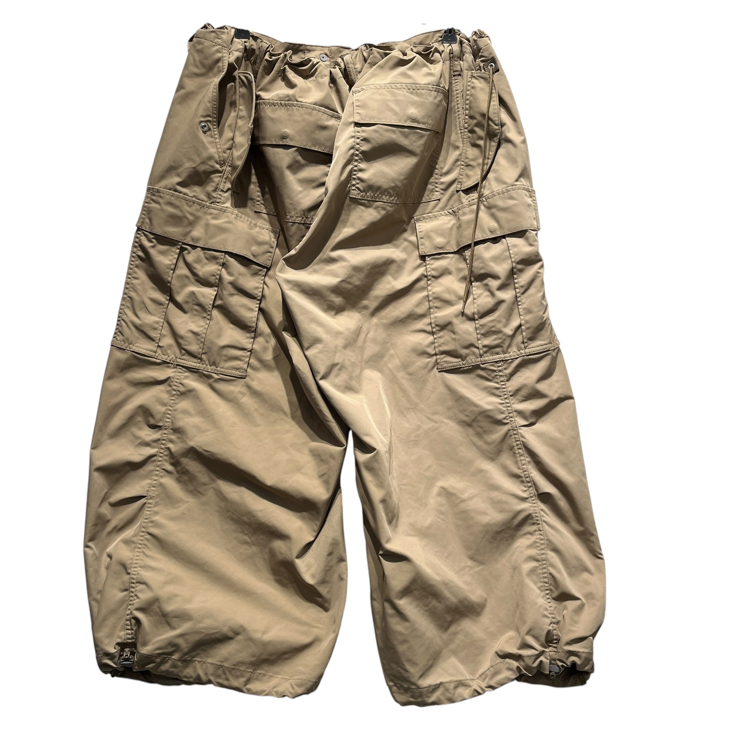 JUNYA WATANABE COMME des GARCONS MAN/Cargo Pants/XL/Polyester/BEG/Drawstring Tactility Cargos view 2