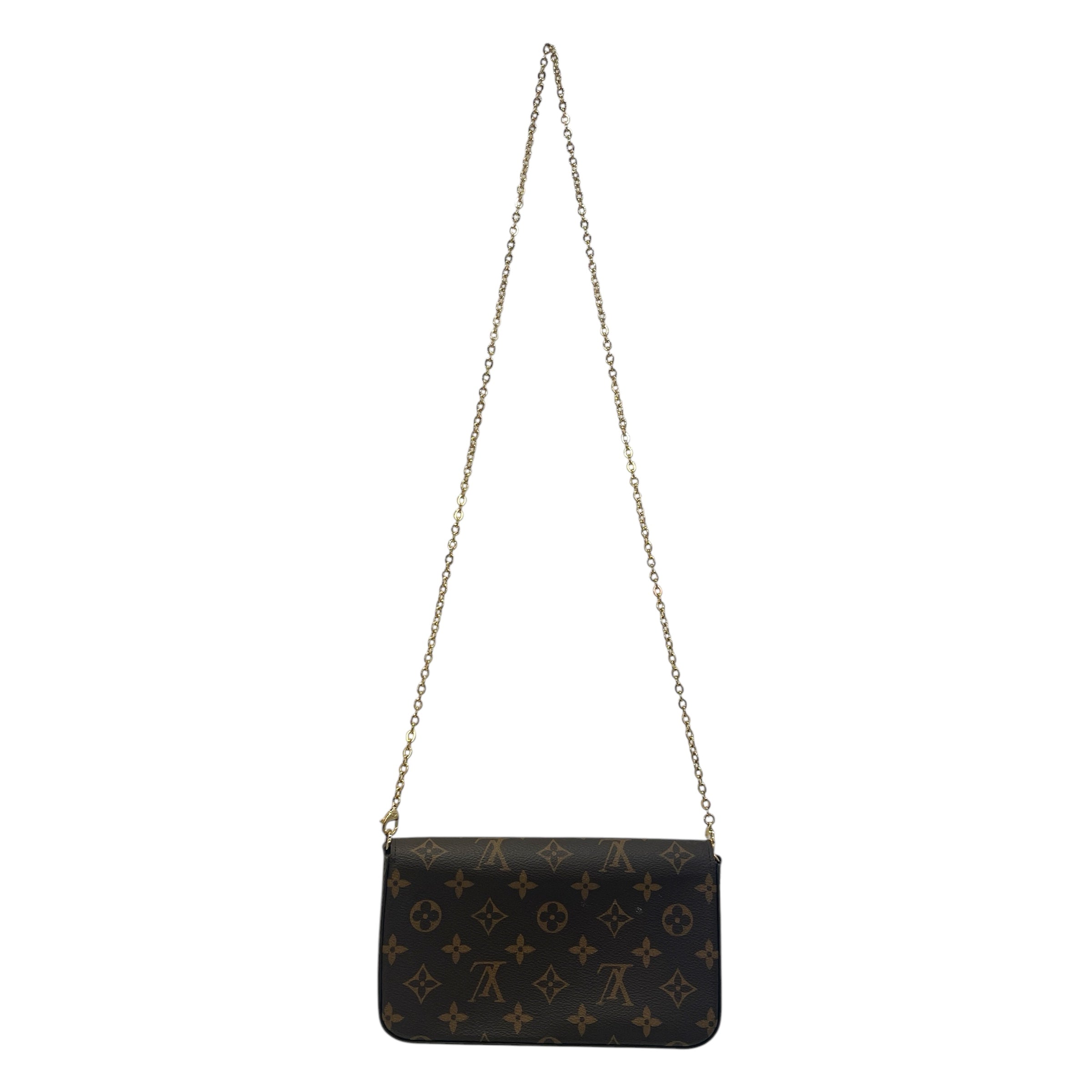 LOUIS VUITTON/Cross Body Bag/Monogram/Leather/BRW/Felicie Pochette view 2
