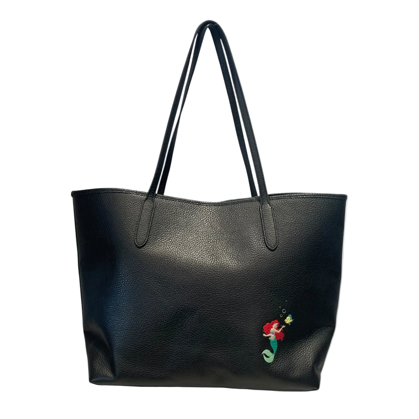 COACH/Tote Bag/Leather/BLK/Disney x Coach Ursula Motif view 2