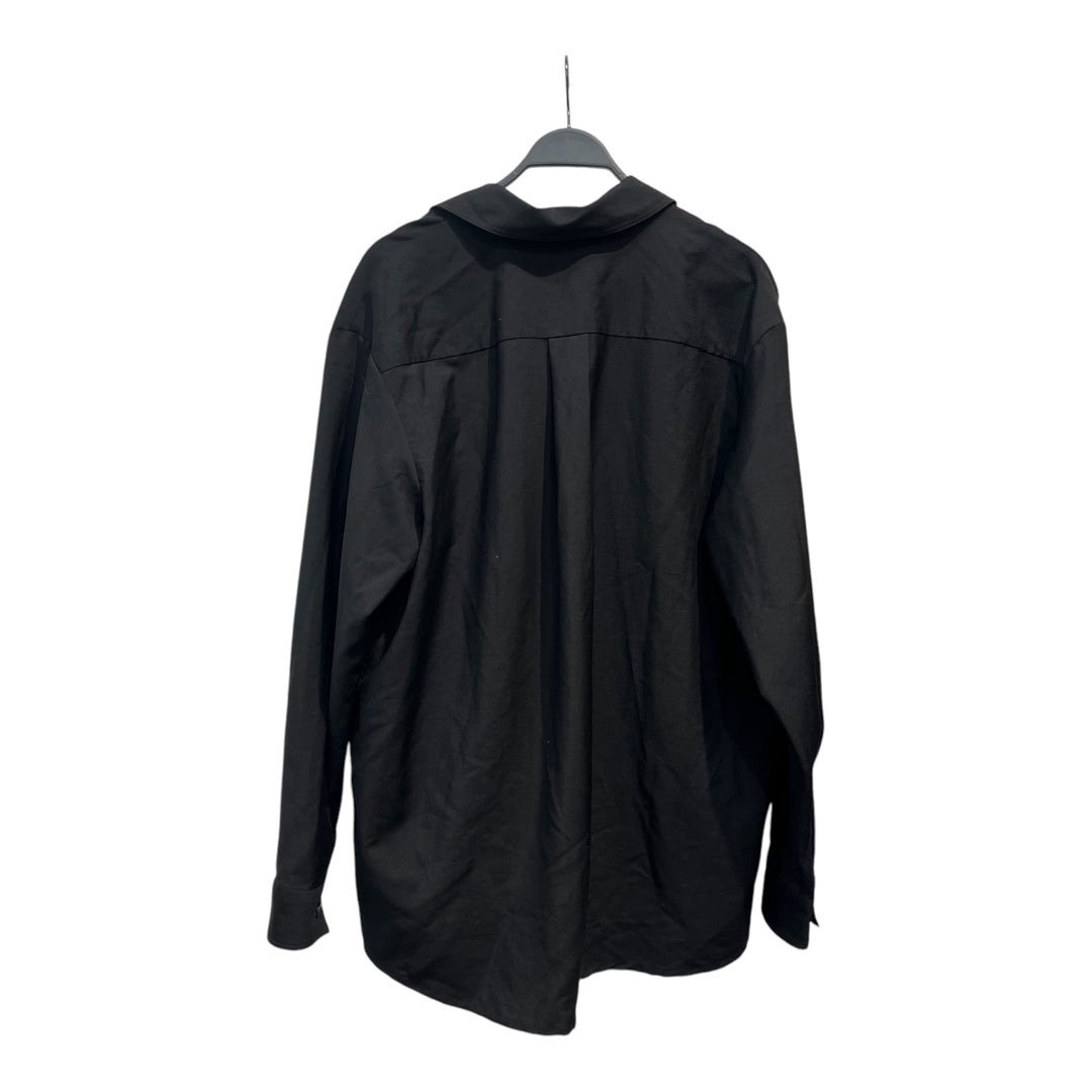 最も 割引 Acne Studios/LS Shirt/52/Cotton/BLK/CARGO POCKET BUTTON UP 帽子