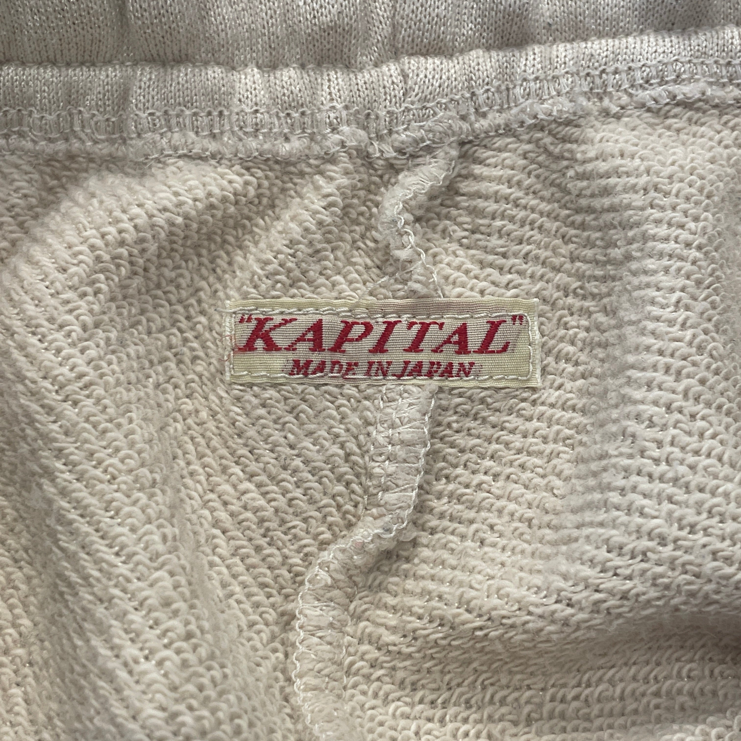 KAPITAL/Sweatpants/3/Cotton/CRM view 5