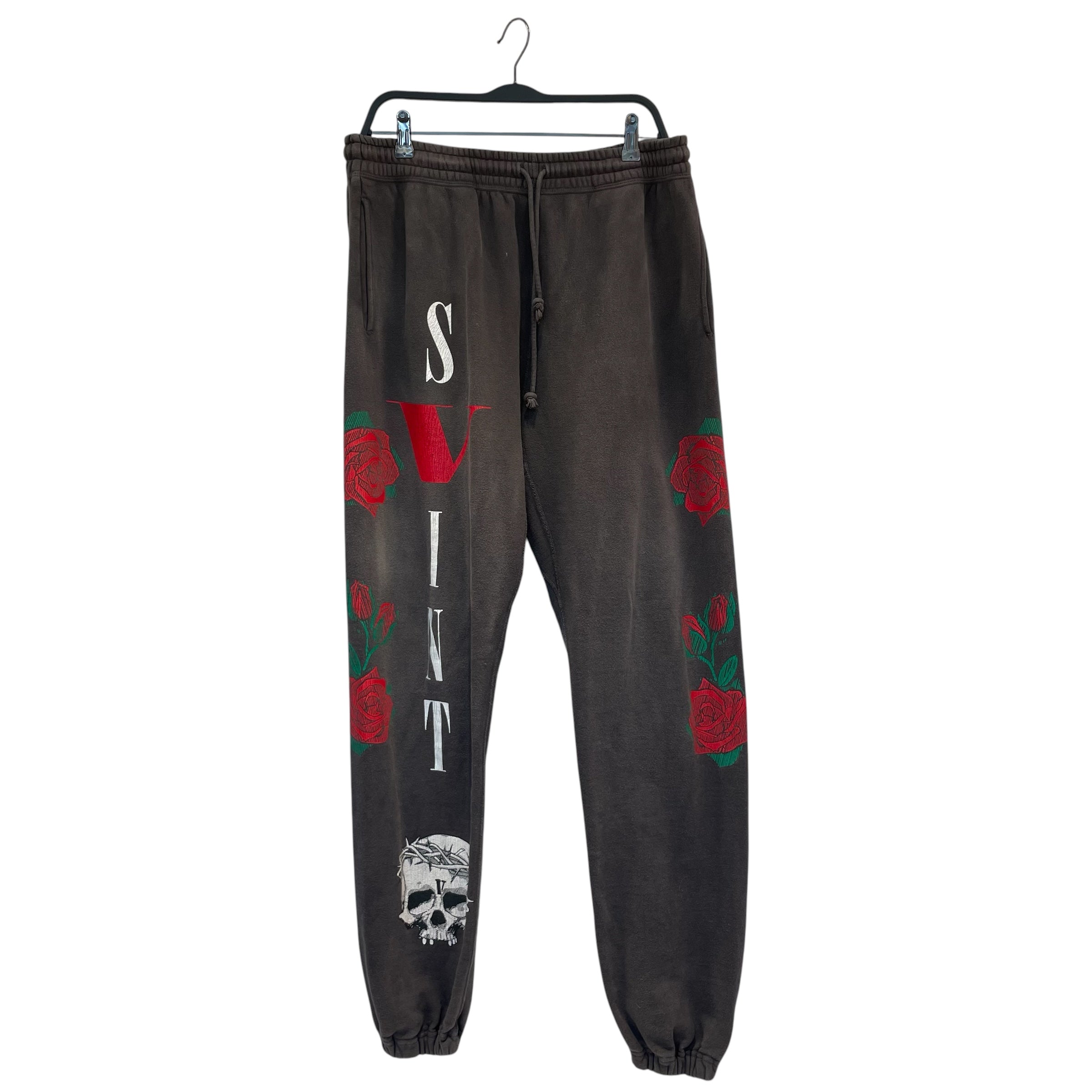 VLONE/Pants/L/Cotton/GRY/saint mo/roses view 1
