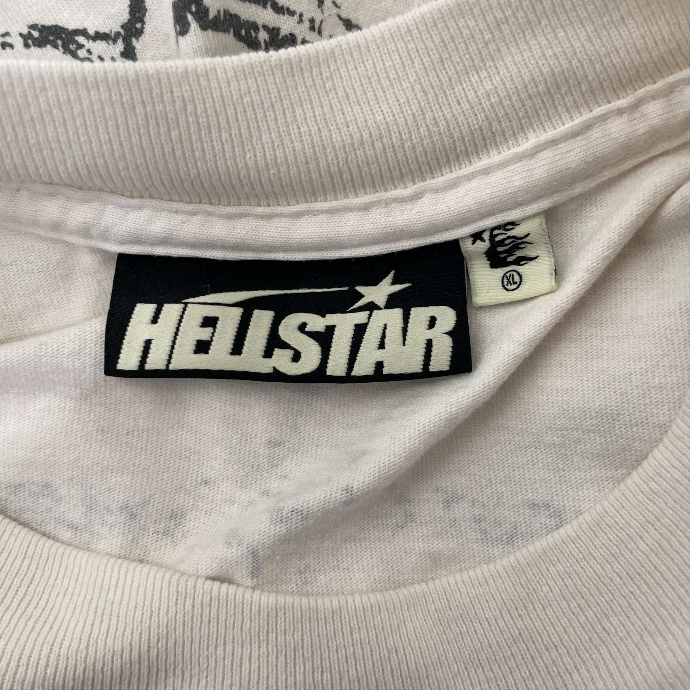 HELLSTAR/T-Shirt/XL/Cotton/WHT/All Over Print/REY MYSTERIO view 3
