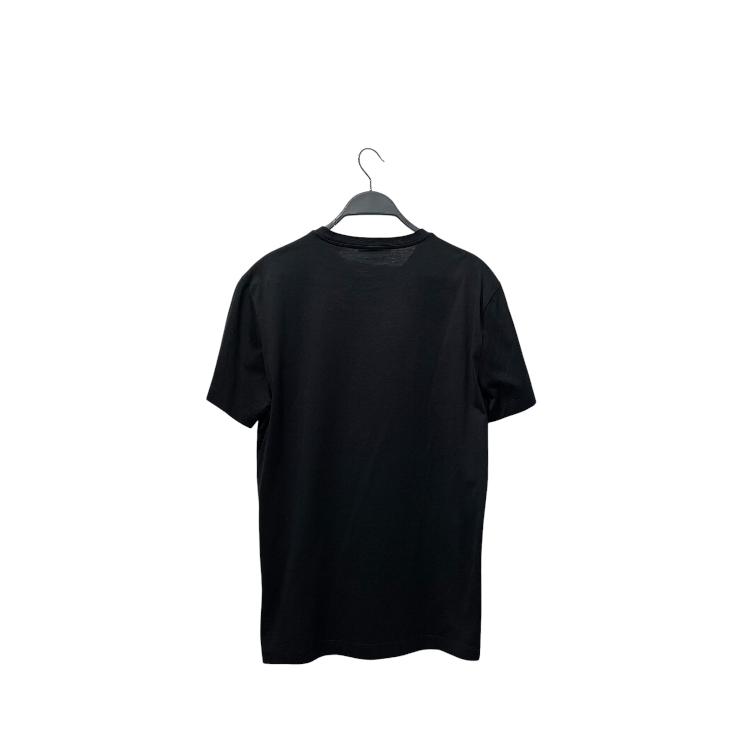 VERSACE/T-Shirt/S/Cotton/BLK/gold crystal medusa view 2