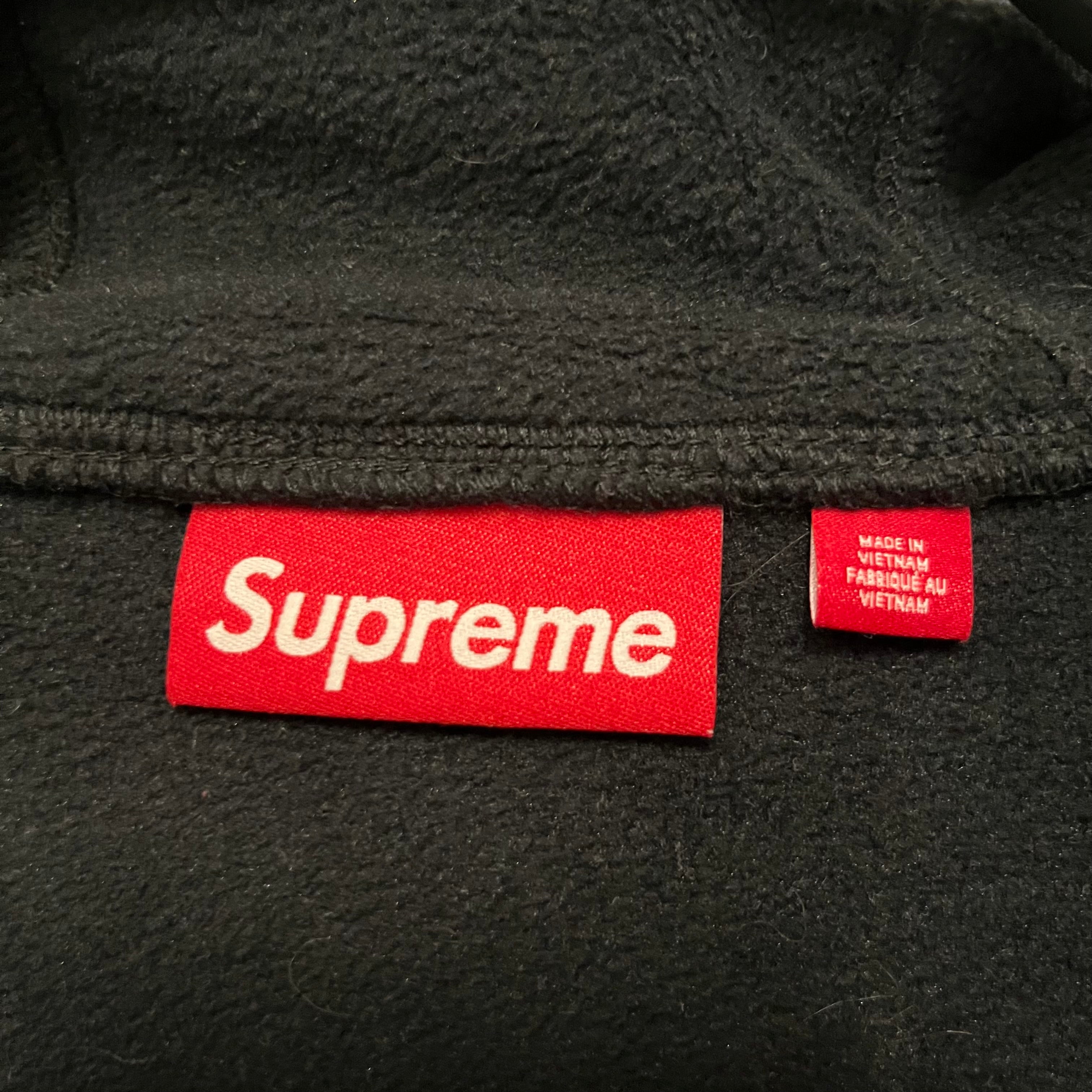 Supreme/Hoodie/S/Cotton/BLK/polartec view 4