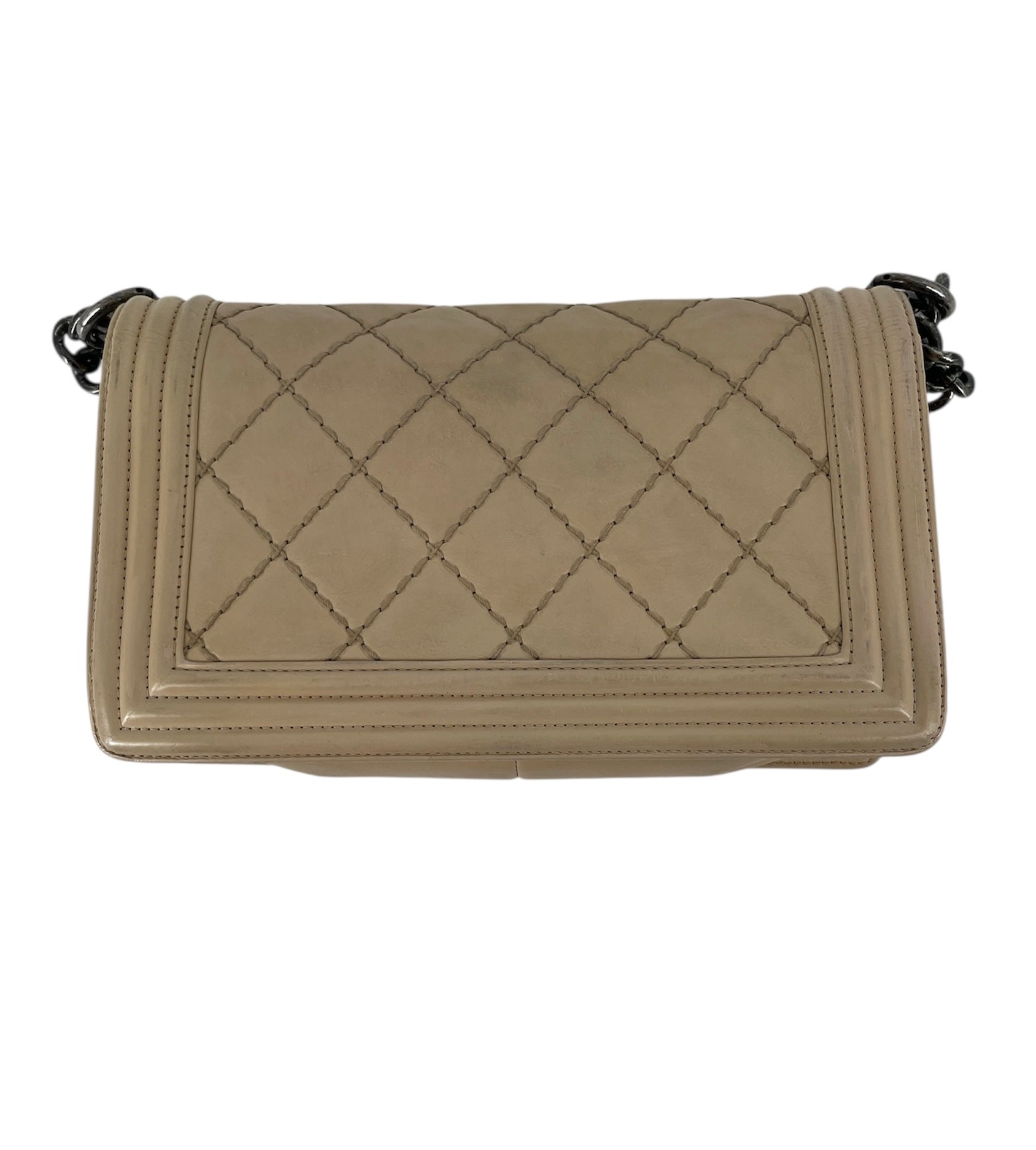 CHANEL/Hand Bag/Lambskin/BEG/18688646 view 2