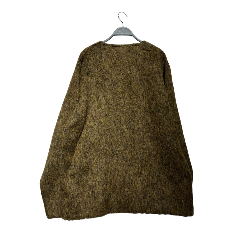 OUR LEGACY/Cardigan/50/Mohair/KHK/OLIVE MELANGE MOHAIR