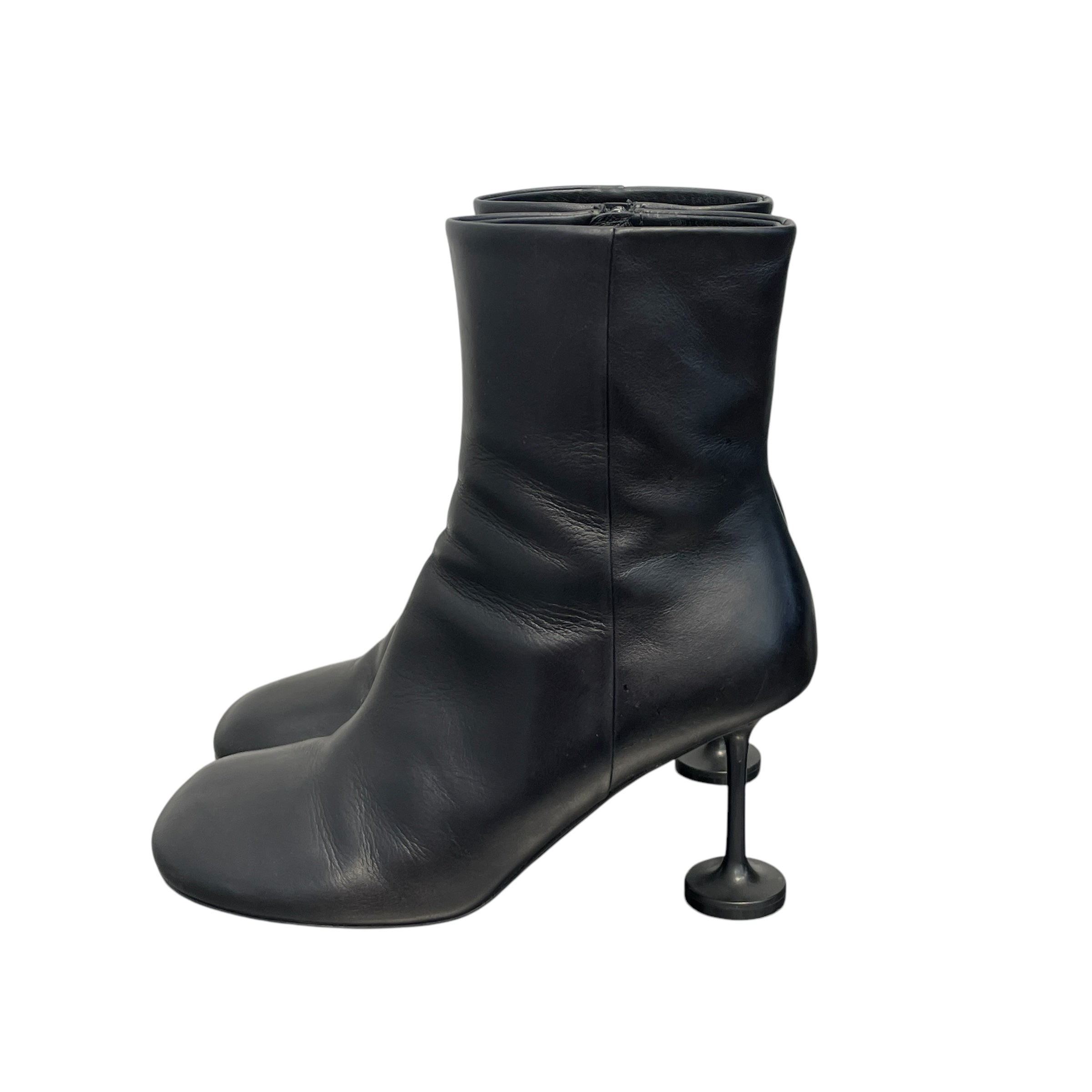BALENCIAGA/Ankle Boots/EU 36/Leather/BLK/70193736 view 5