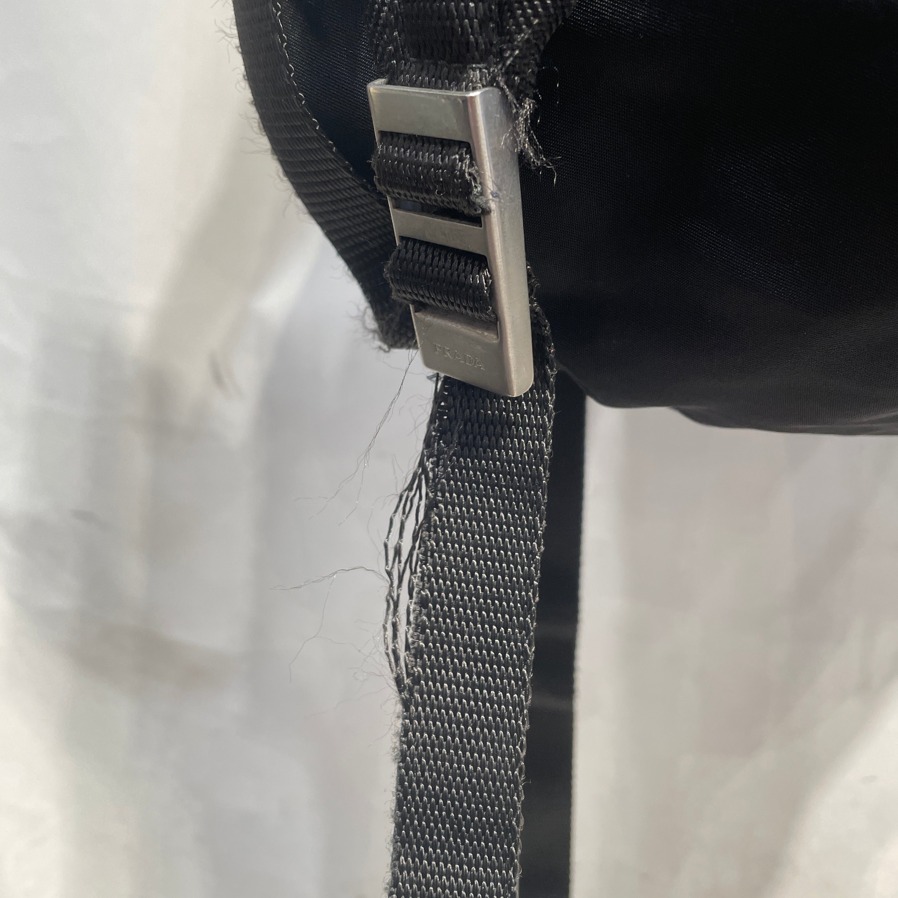 PRADA/Backpack/OS/Nylon/BLK/Mini Backpack' view 7
