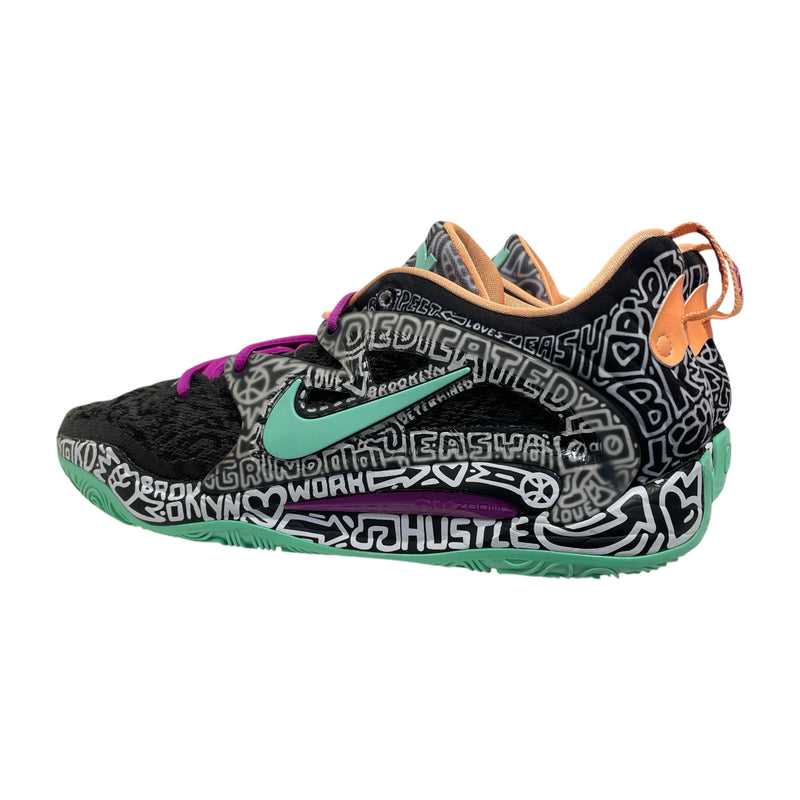 NIKE/Low-Sneakers/US 12/All Over Print/Cotton/BLK/DC1975005