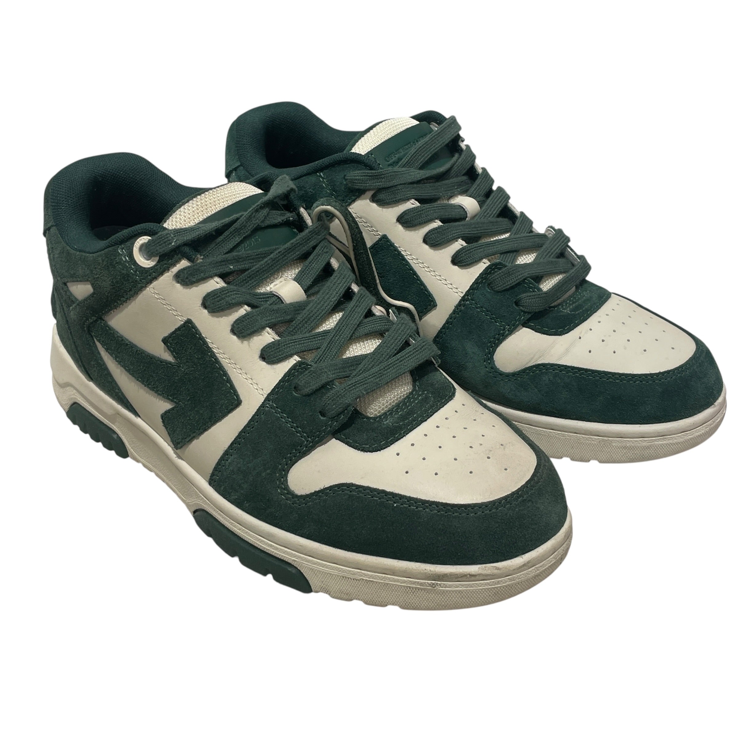 OFF-WHITE/Low-Sneakers/US 9/Leather/WHT/OUT OF OFFICE view 1