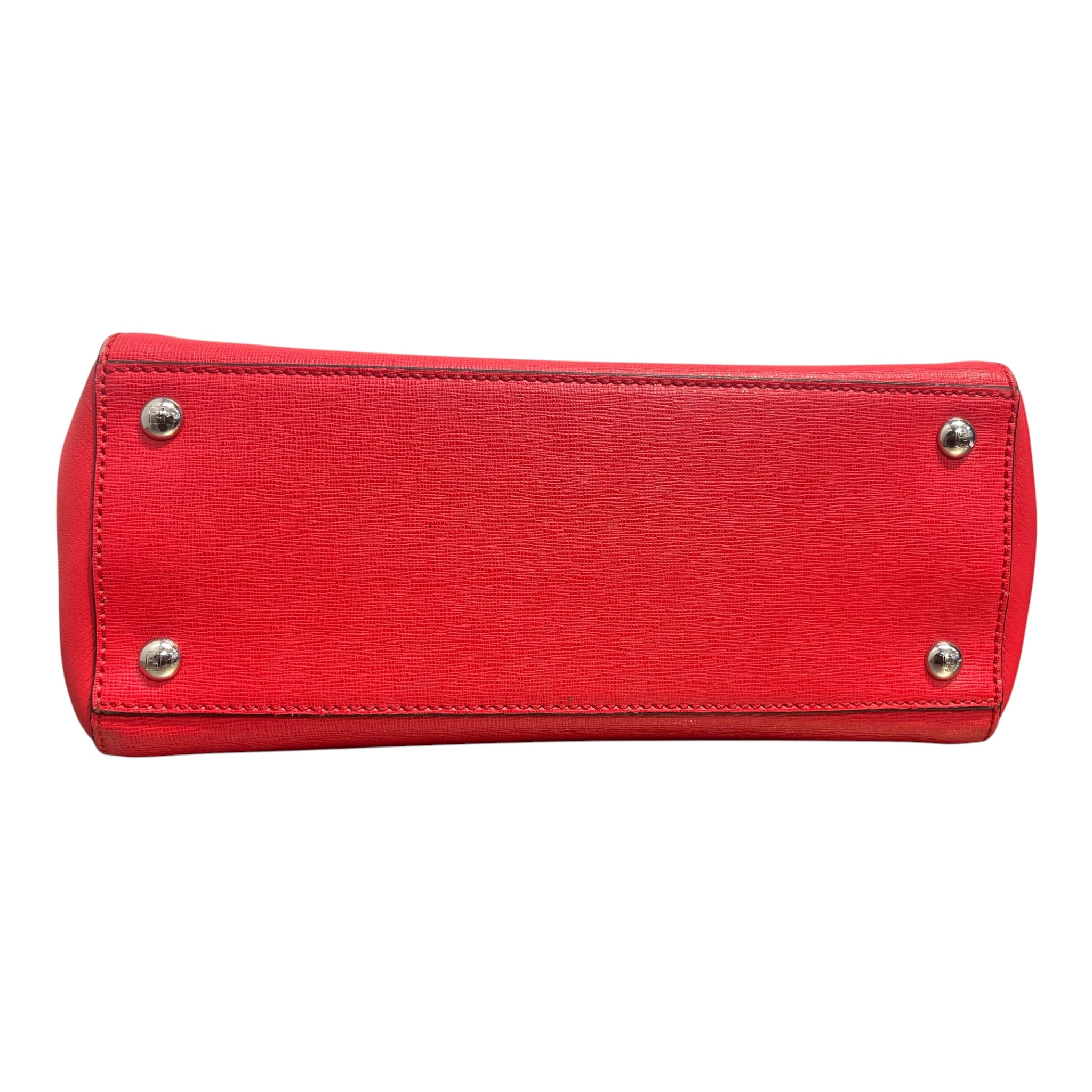 FENDI/Cross Body Bag/Leather/RED/2 jours medium tote view 5