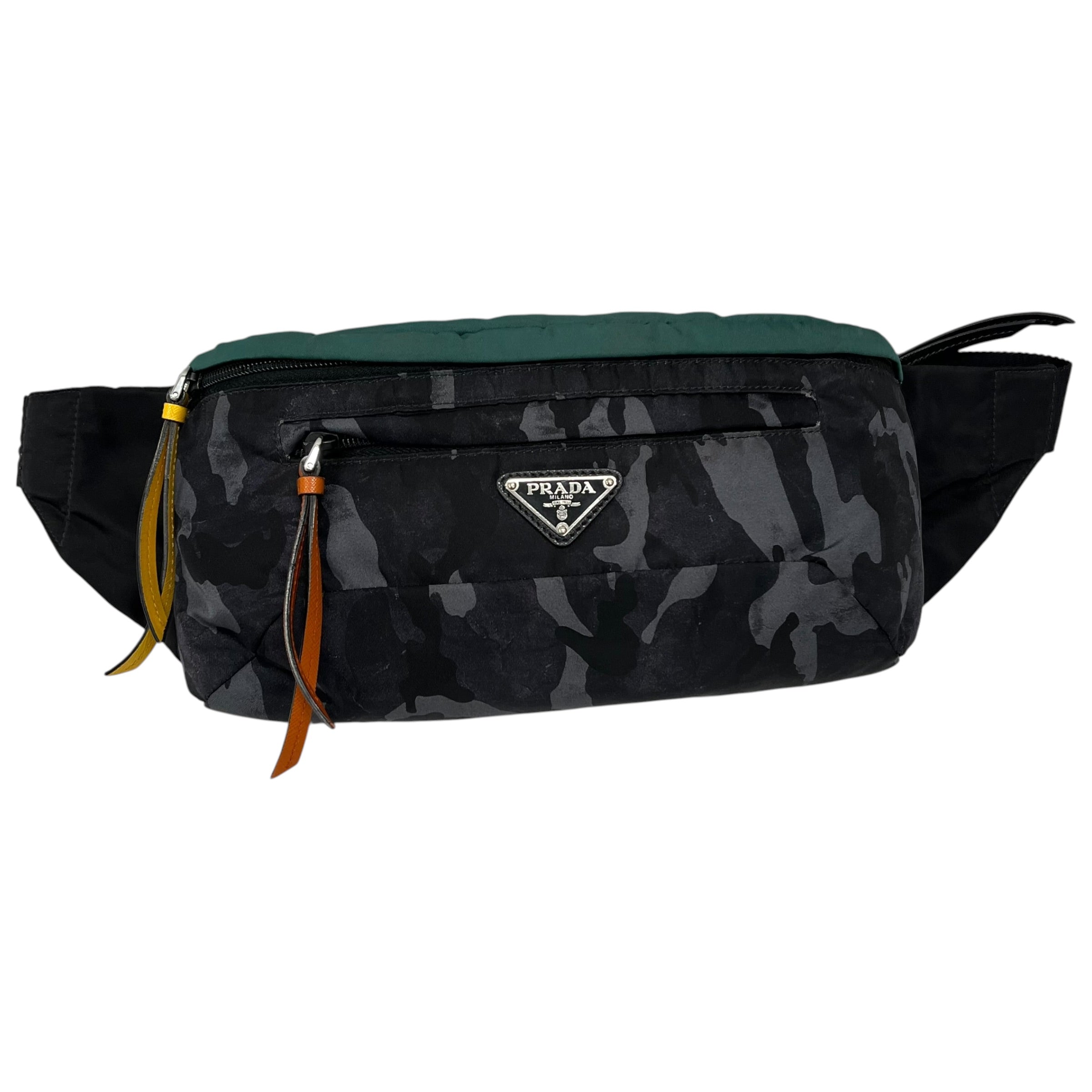 PRADA/Fanny Pack/Camouflage/Nylon/BLK/250 view 1