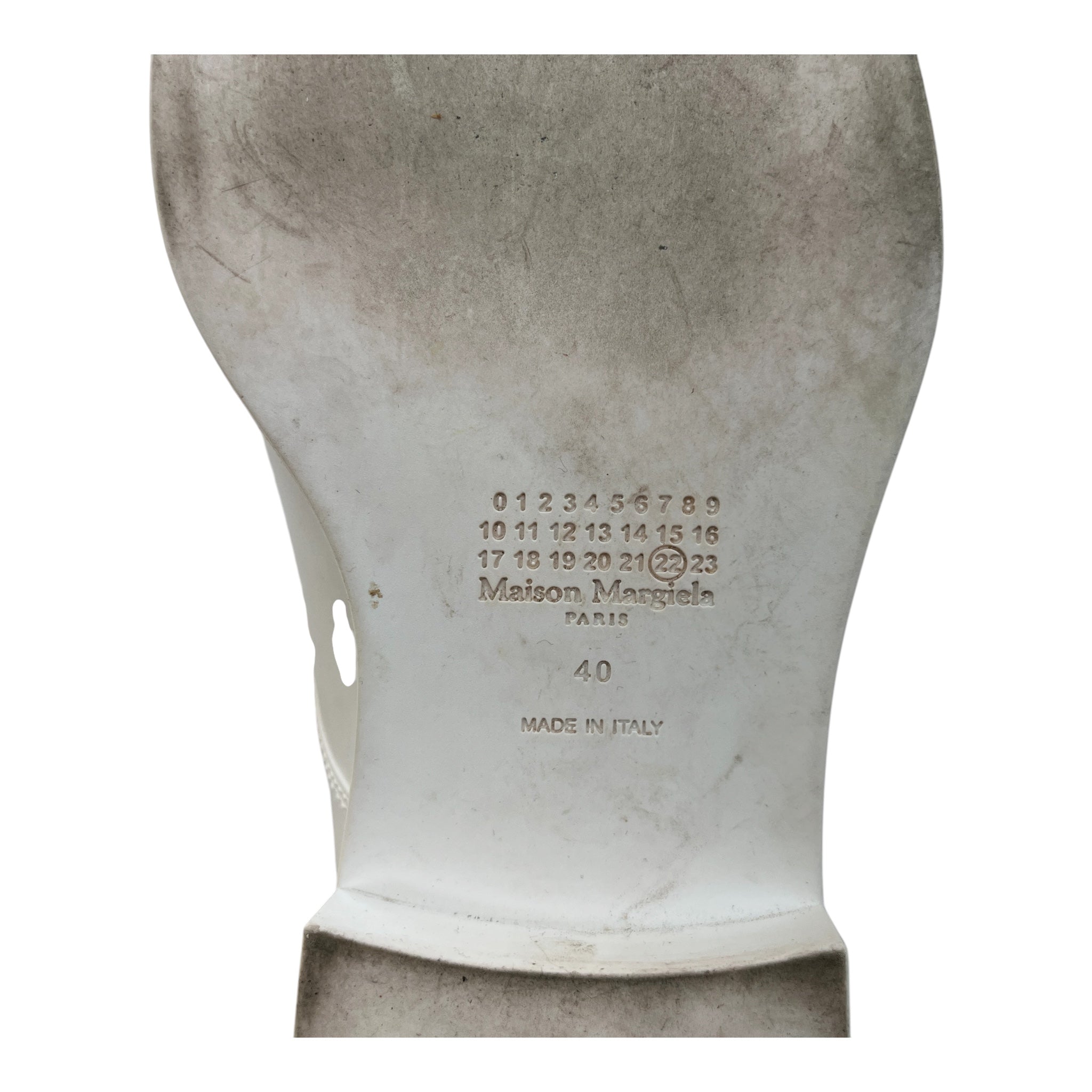 Maison Margiela/Dress Shoes/US 7/WHT/TABI LOAFER view 4