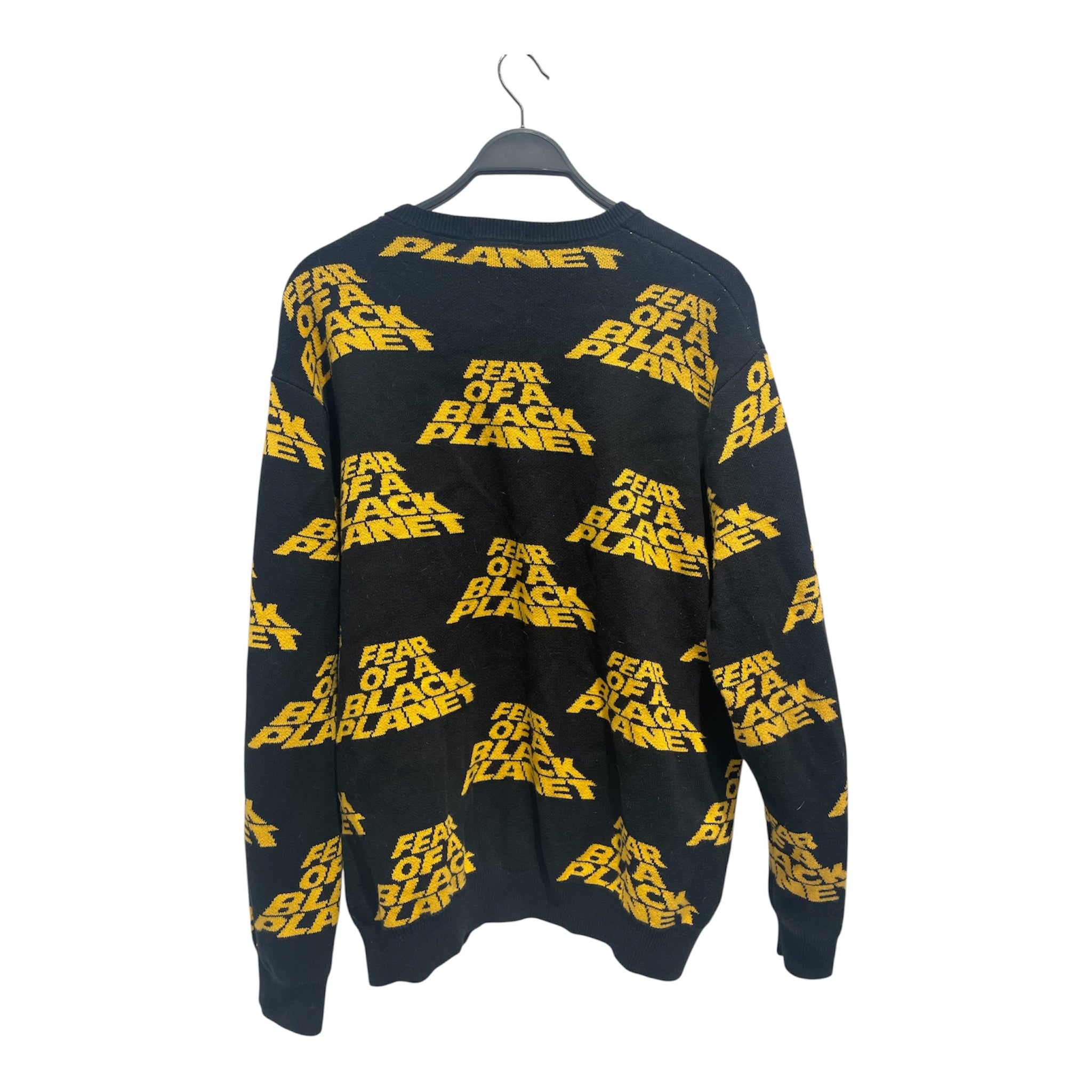 Supreme/UNDERCOVER/Sweater/XL/All Over Print/Cotton/BLK/Public Enemy Pullover view 2