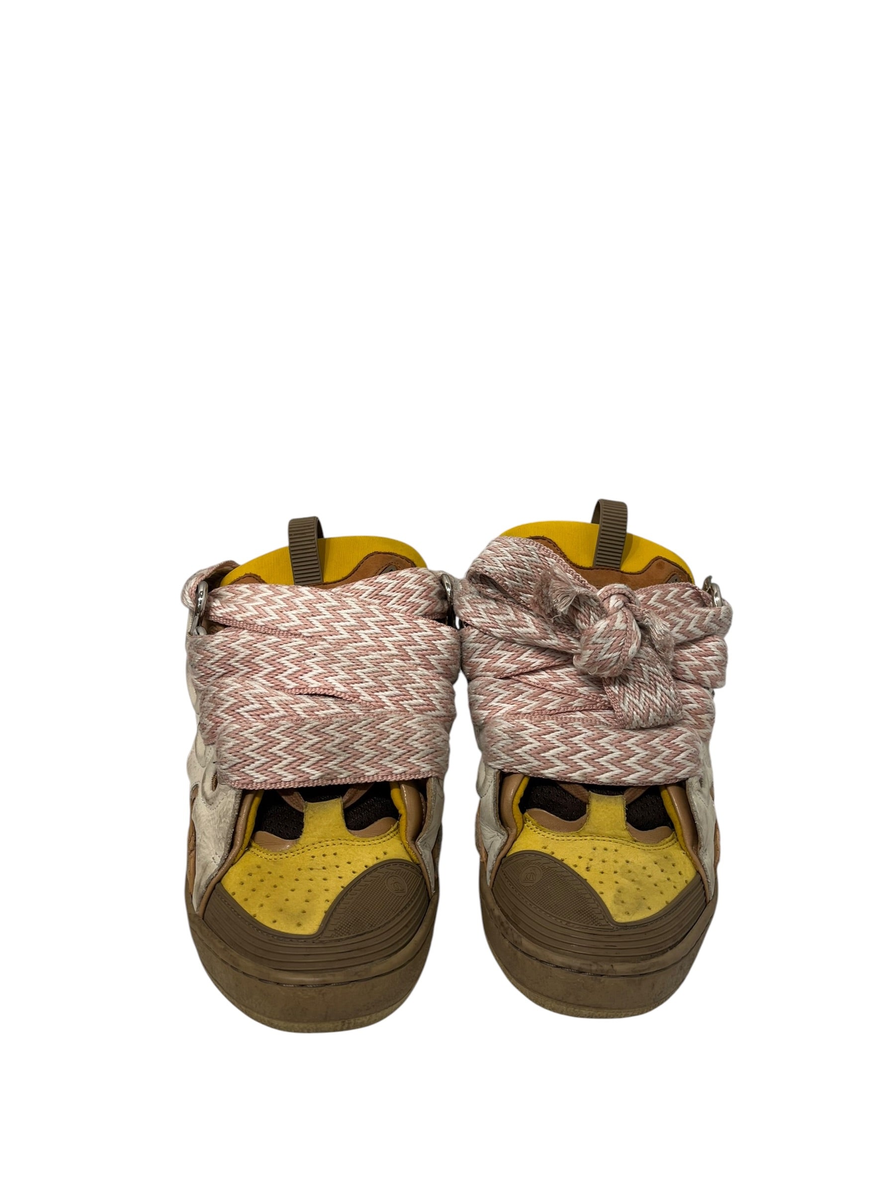 LANVIN/Low-Sneakers/EU 41/Suede/YEL/LANVIN CURB SNEAKER view 2