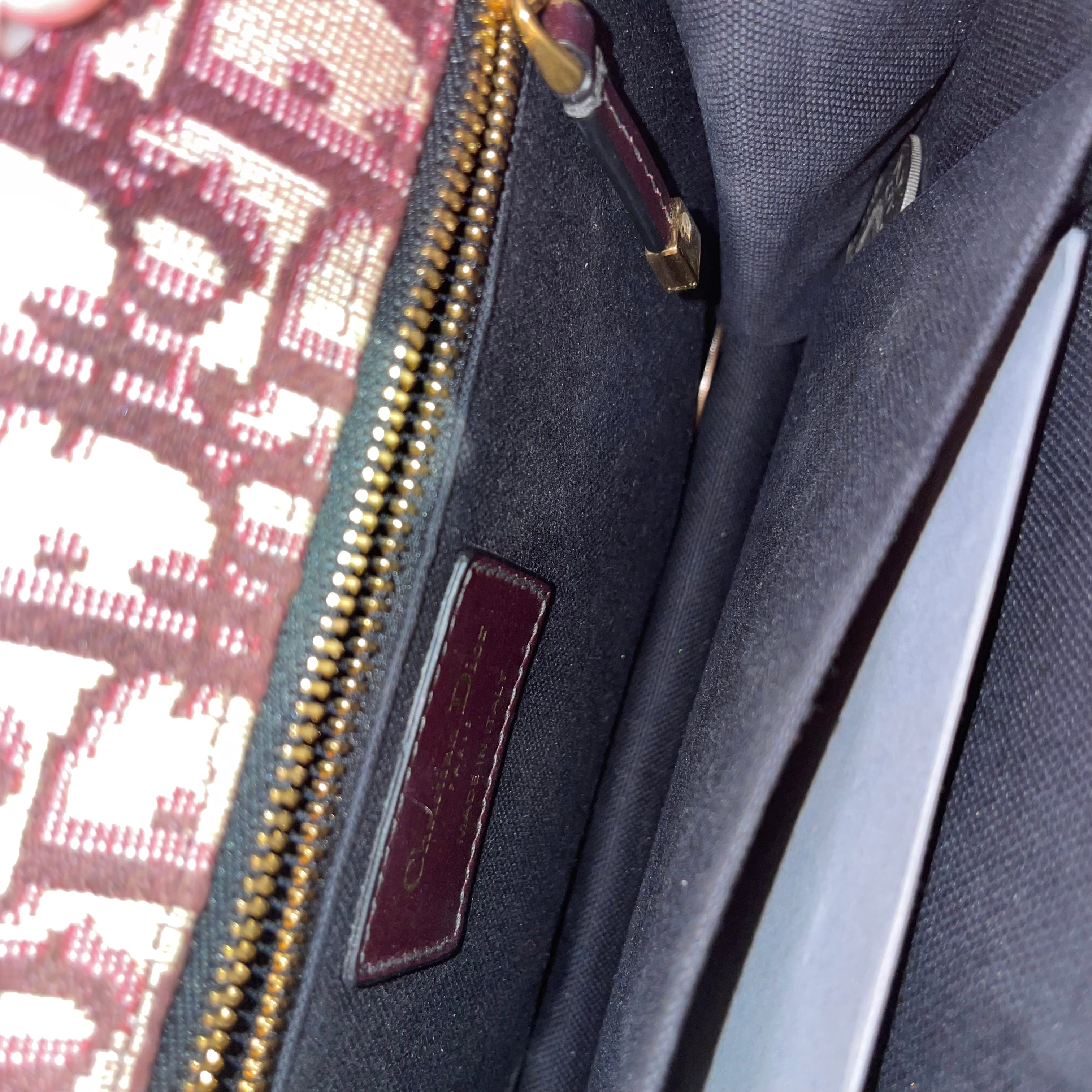 Christian Dior/Cross Body Bag/Monogram/Cotton/BRD/bo-1119 view 4